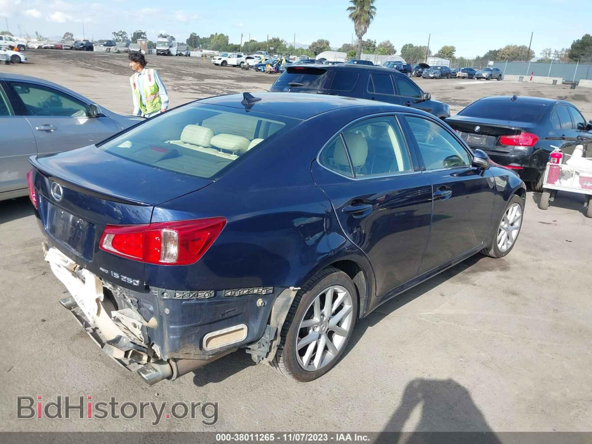 2012 LEXUS IS 250 - VIN: JTHCF5C22C5057621 - Photo 4