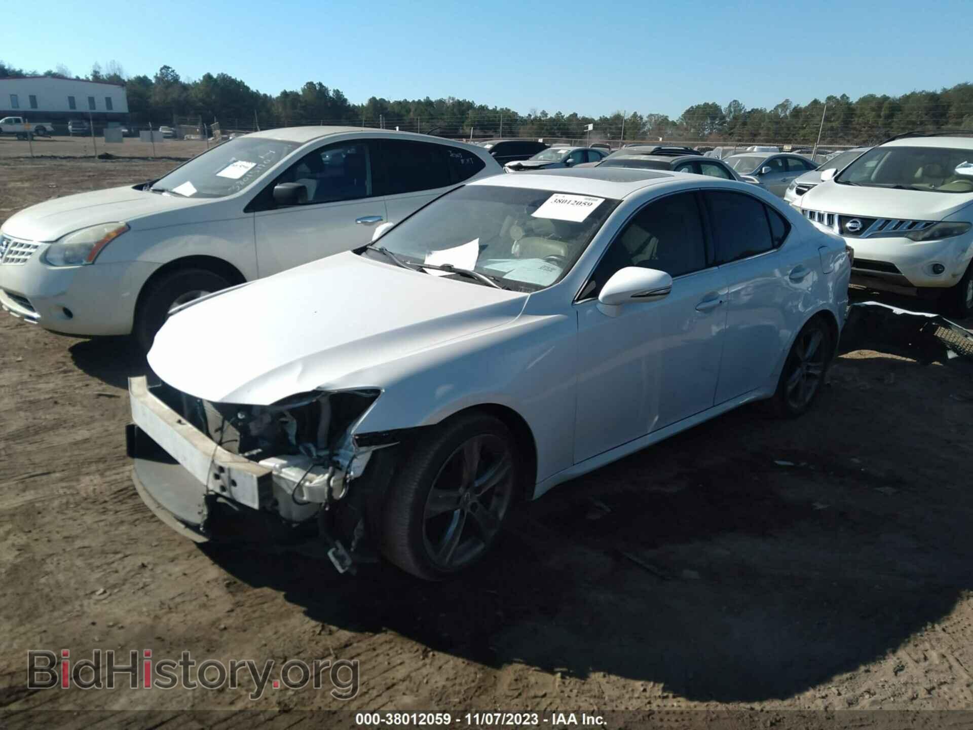 2013 LEXUS IS 250 - VIN: JTHBF5C21D5193512 - Фото 2
