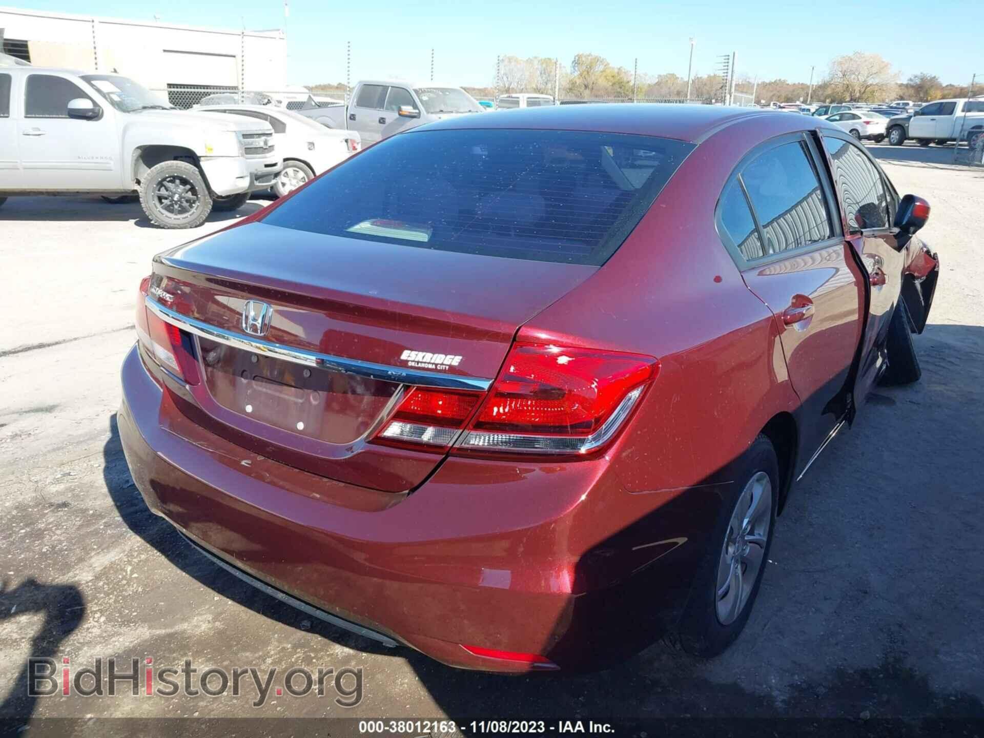 2014 HONDA CIVIC - VIN: 19XFB2F58EE013371 - Photo 4