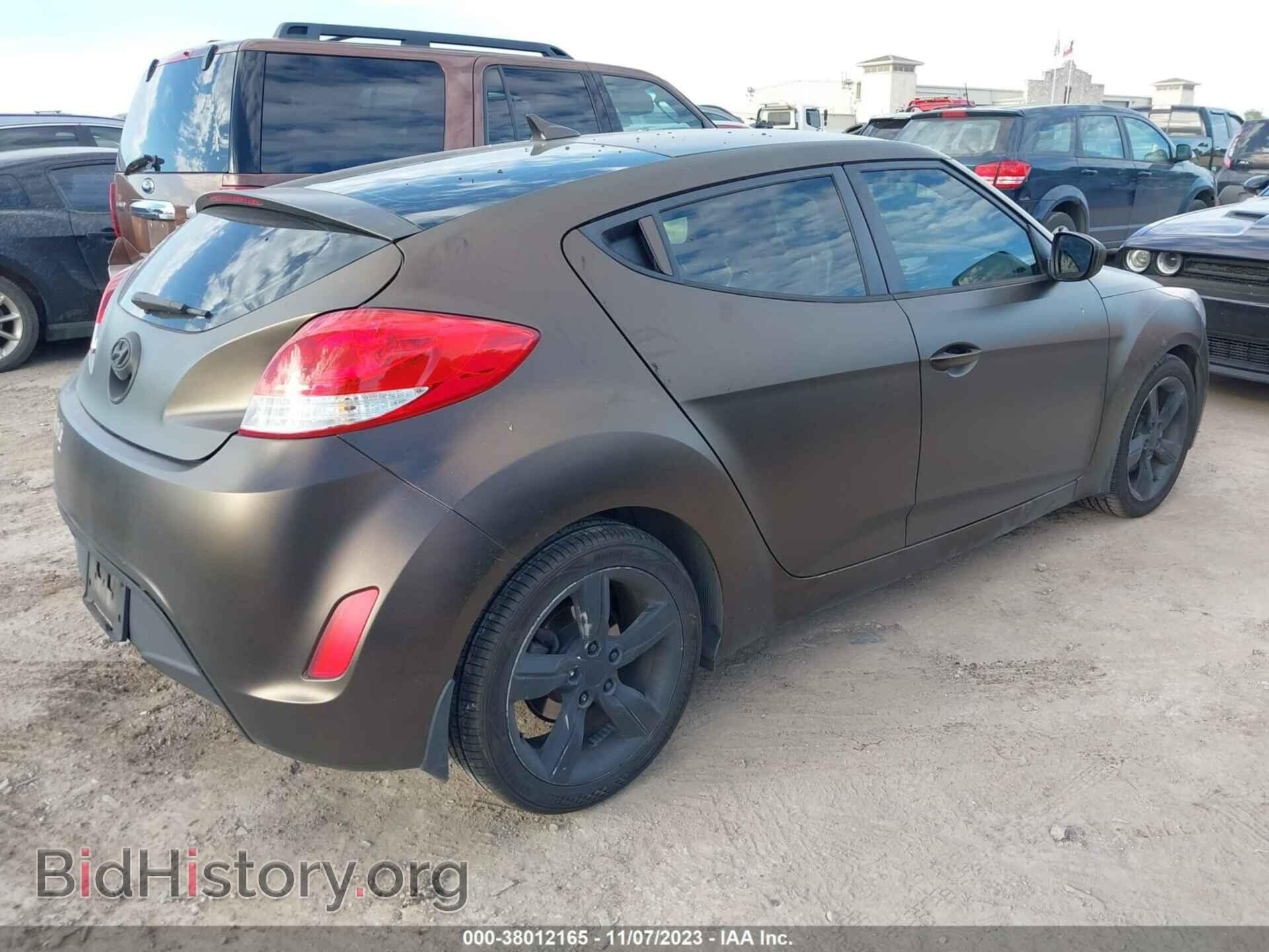 2014 HYUNDAI VELOSTER - VIN: KMHTC6AD9EU210438 - Фото 4