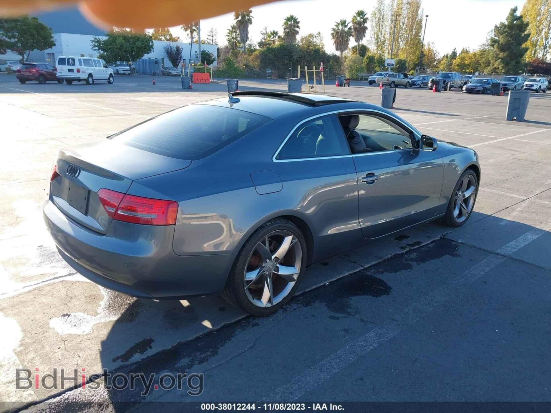 2012 AUDI A5 - VIN: WAULFAFR3CA038048 - Фото 4