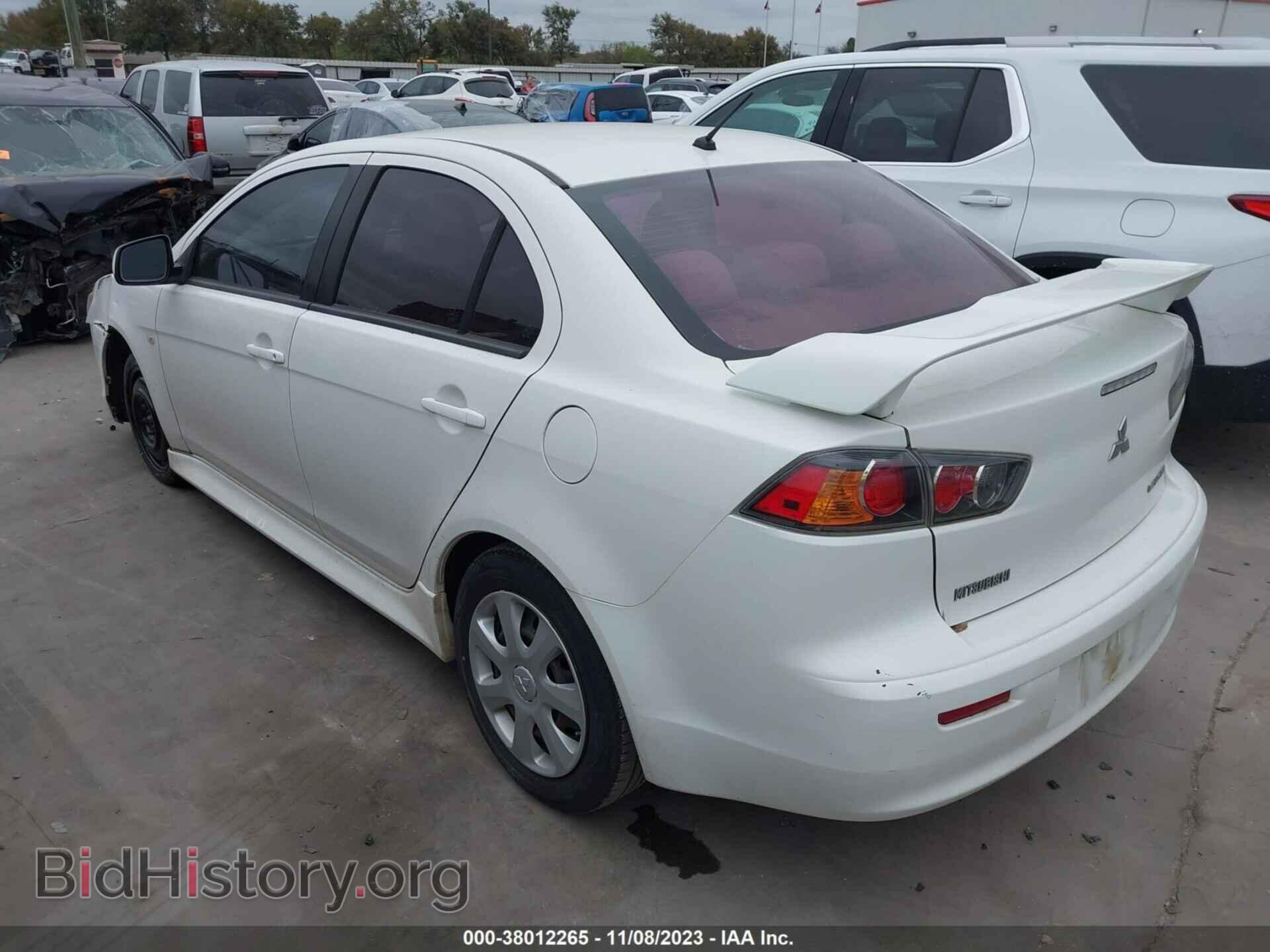 2012 MITSUBISHI LANCER - VIN: JA32U2FU7CU008658 - Фото 3