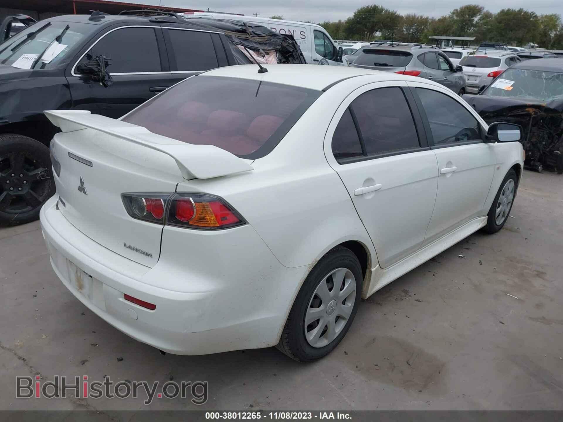 2012 MITSUBISHI LANCER - VIN: JA32U2FU7CU008658 - Фото 4