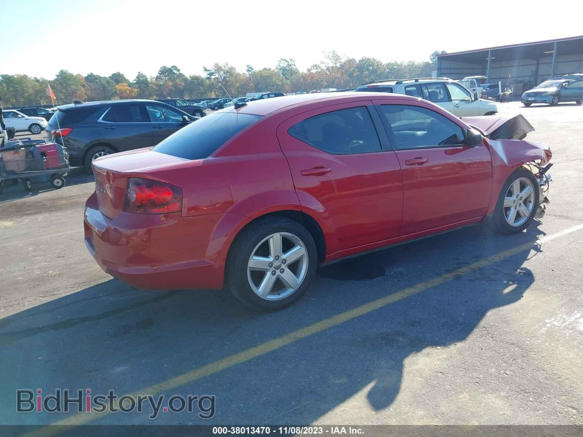 2013 DODGE AVENGER - VIN: 1C3CDZAB0DN644374 - Фото 4