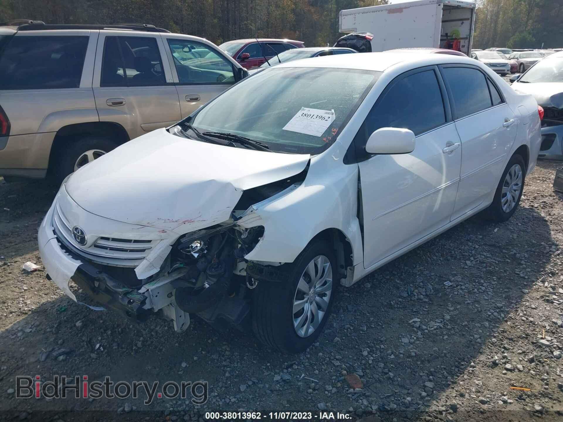 2013 TOYOTA COROLLA - VIN: 2T1BU4EE8DC954550 - Фото 2