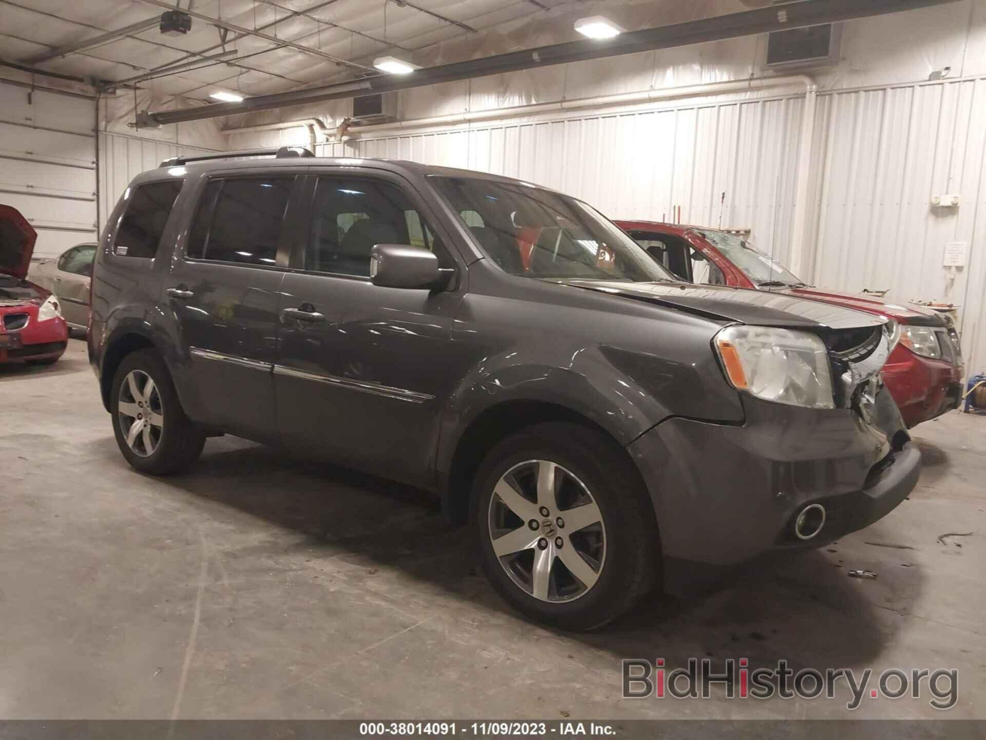 Фотография 5FNYF4H92FB027481 - HONDA PILOT 2015