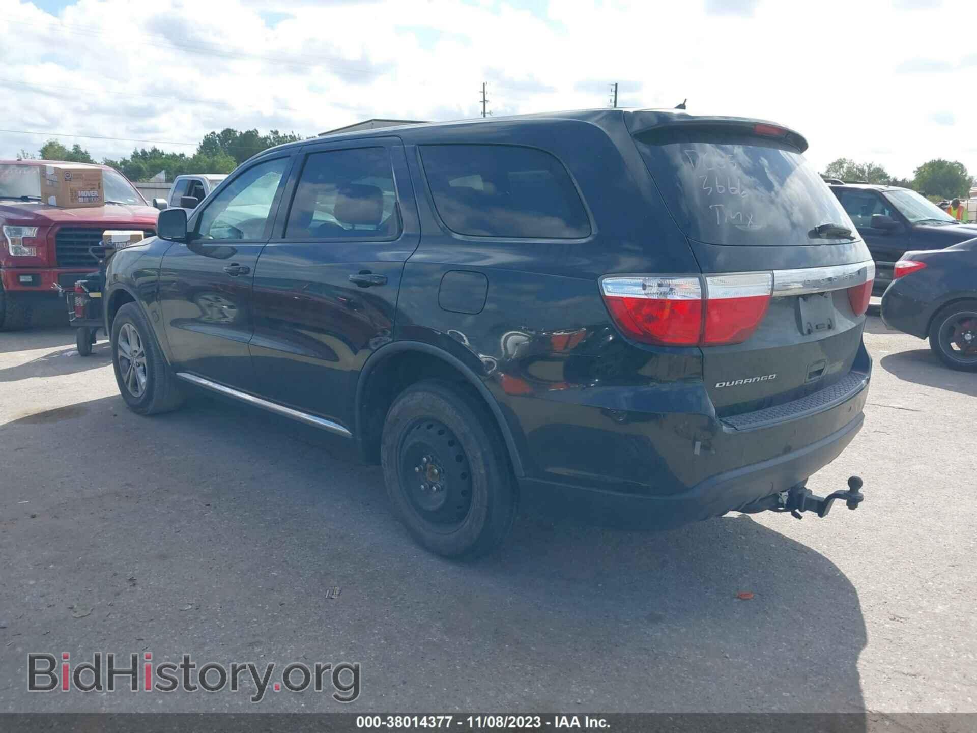 2013 DODGE DURANGO - VIN: 1C4RDHAG4DC653666 - Photo 3