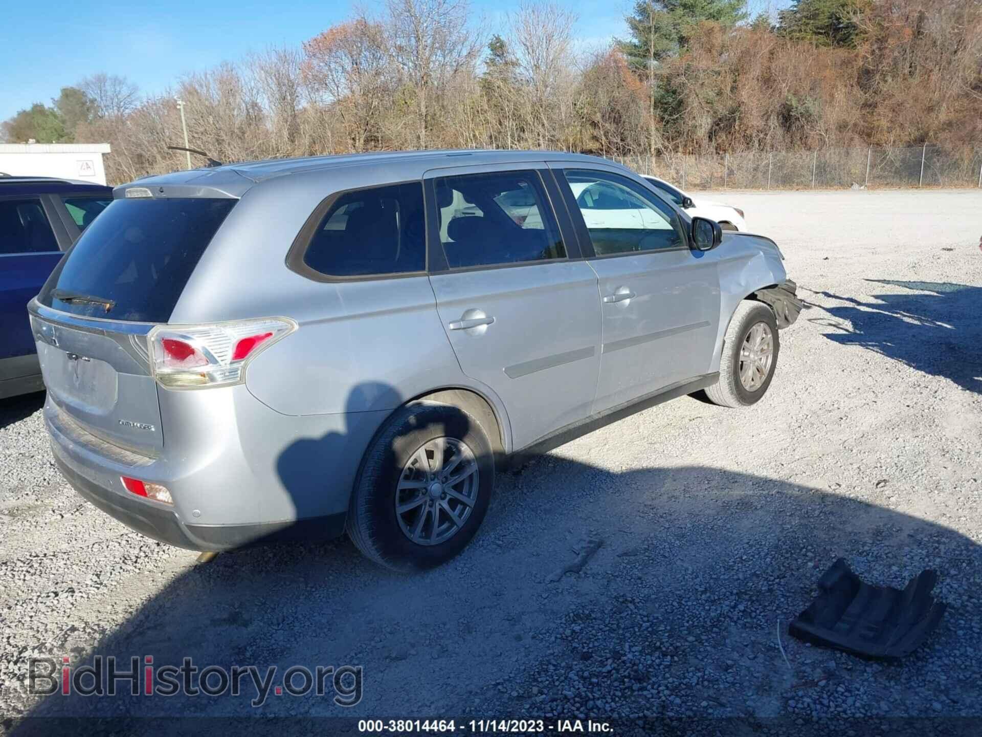 2014 MITSUBISHI OUTLANDER - VIN: JA4AD2A30EZ010070 - Фото 4