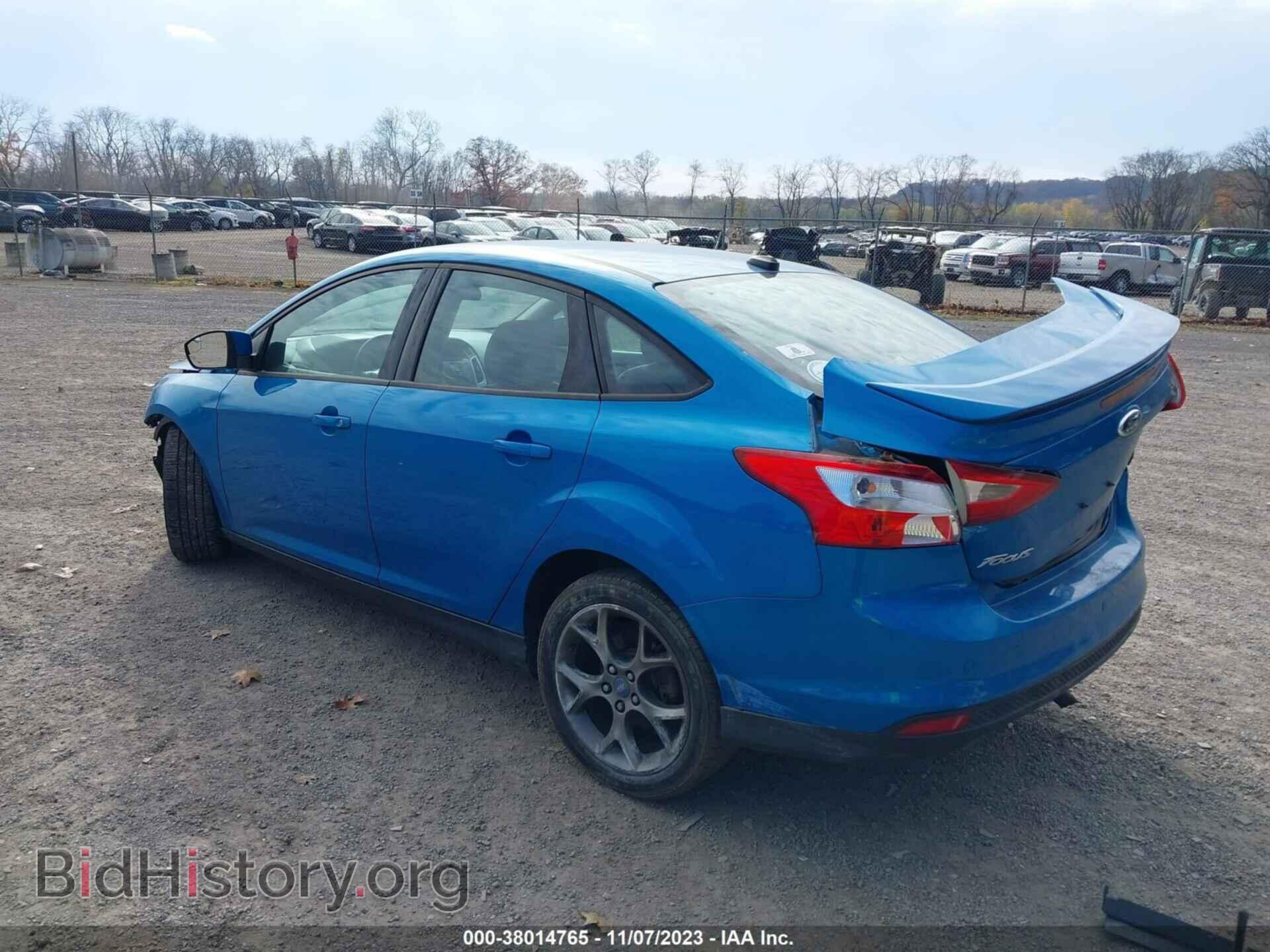 2013 FORD FOCUS - VIN: 1FADP3F27DL133601 - Фото 3