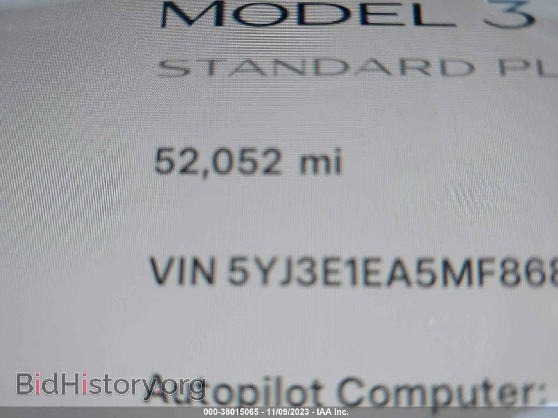 2021 TESLA MODEL 3 - VIN: 5YJ3E1EA5MF868296 - Photo 14