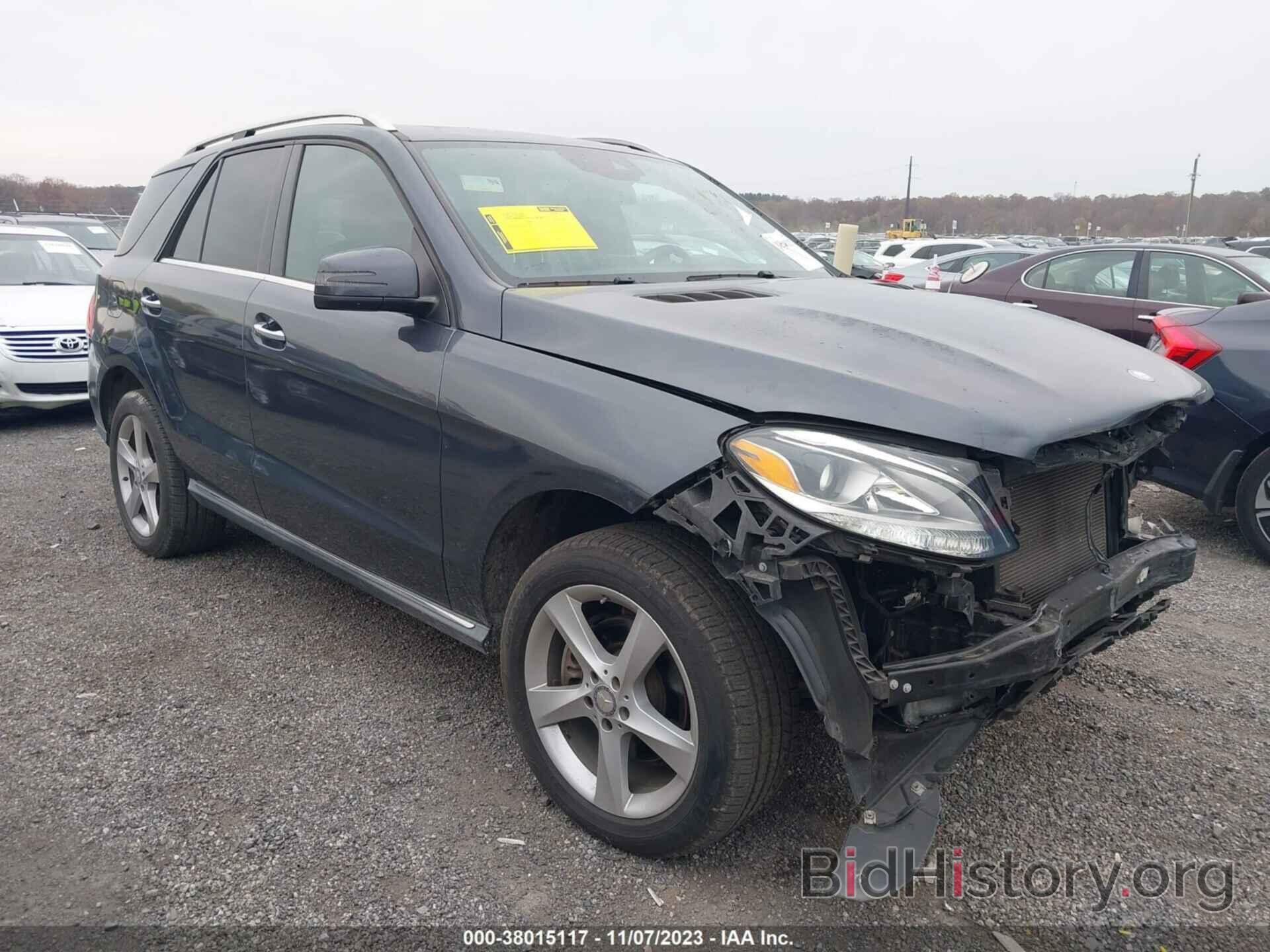 Photo 4JGDA5HB7GA704276 - MERCEDES-BENZ GLE 2016