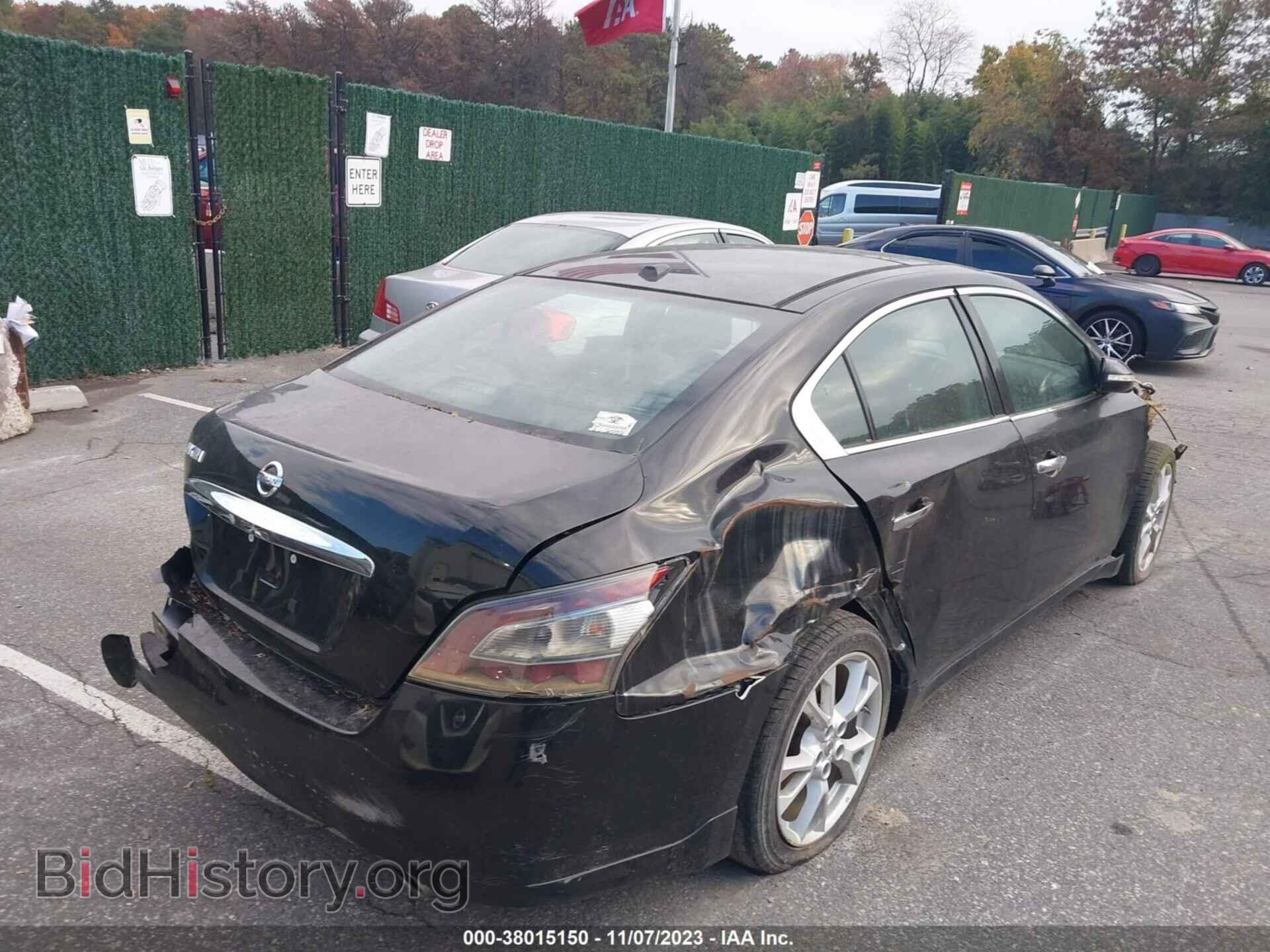2012 NISSAN MAXIMA - VIN: 1N4AA5APXCC803823 - Фото 4