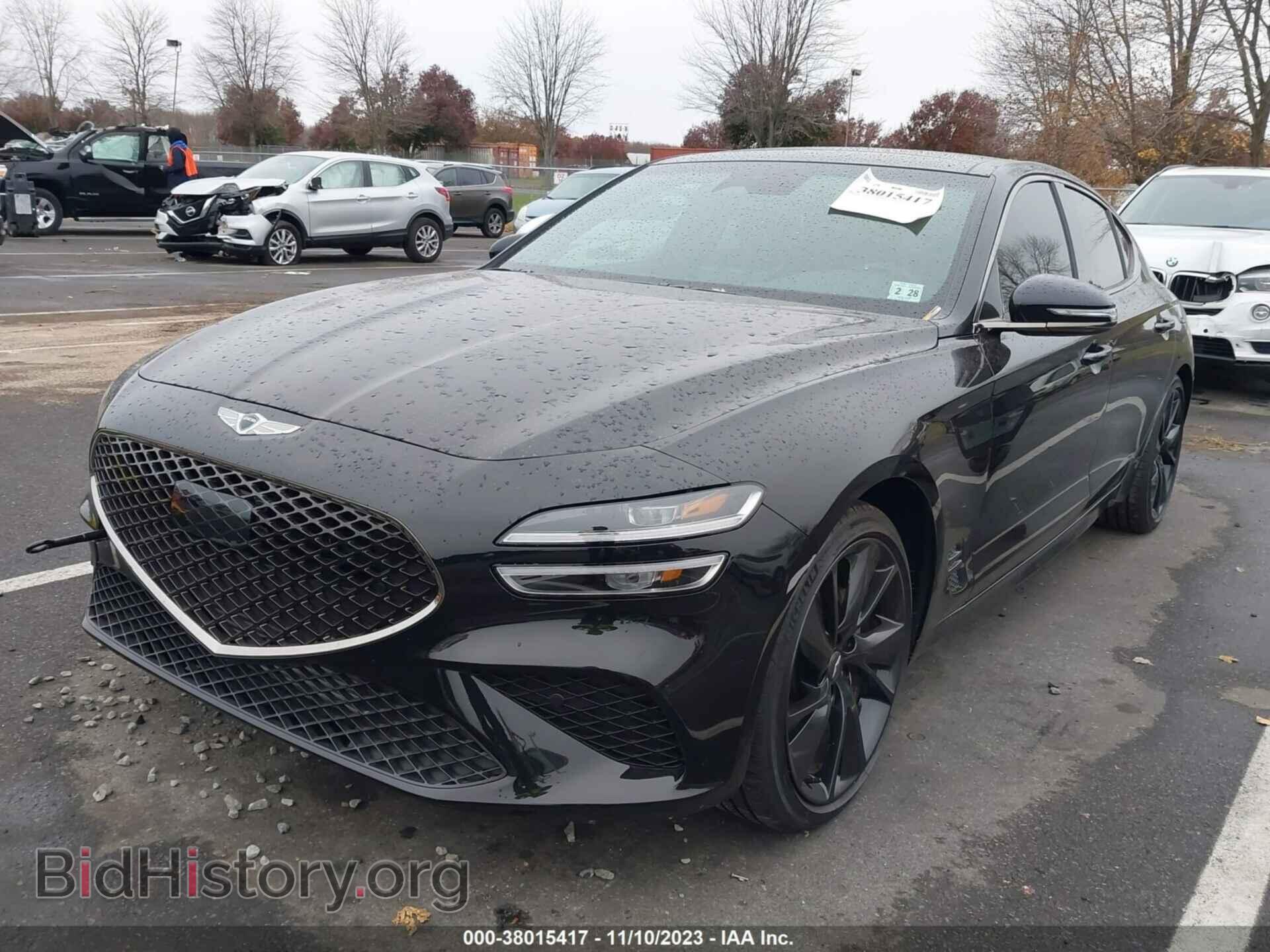 2023 GENESIS G70 - VIN: KMTG54TE1PU115905 - Фото 2