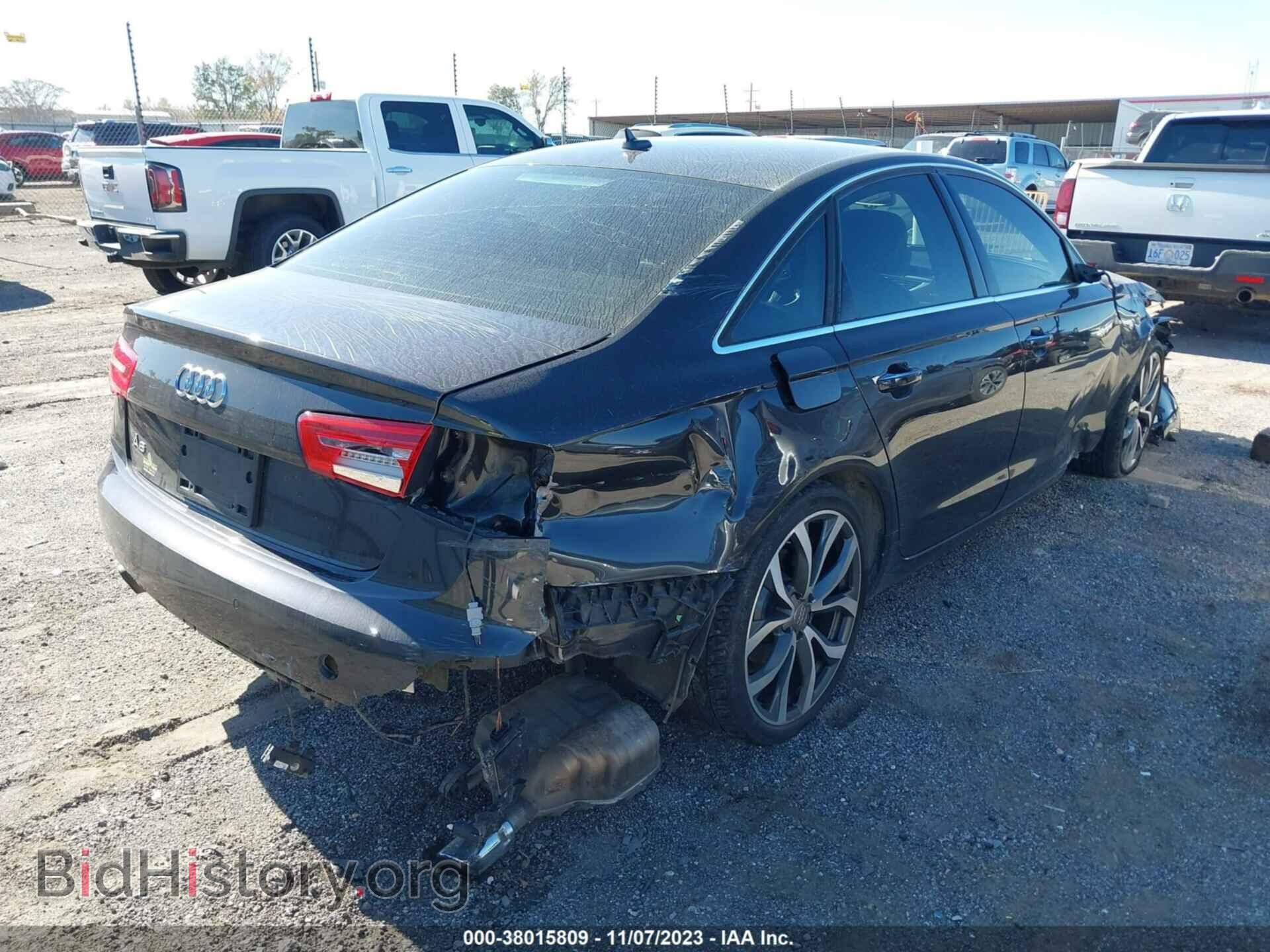 2013 AUDI A6 - VIN: WAUGFAFC5DN005141 - Фото 4