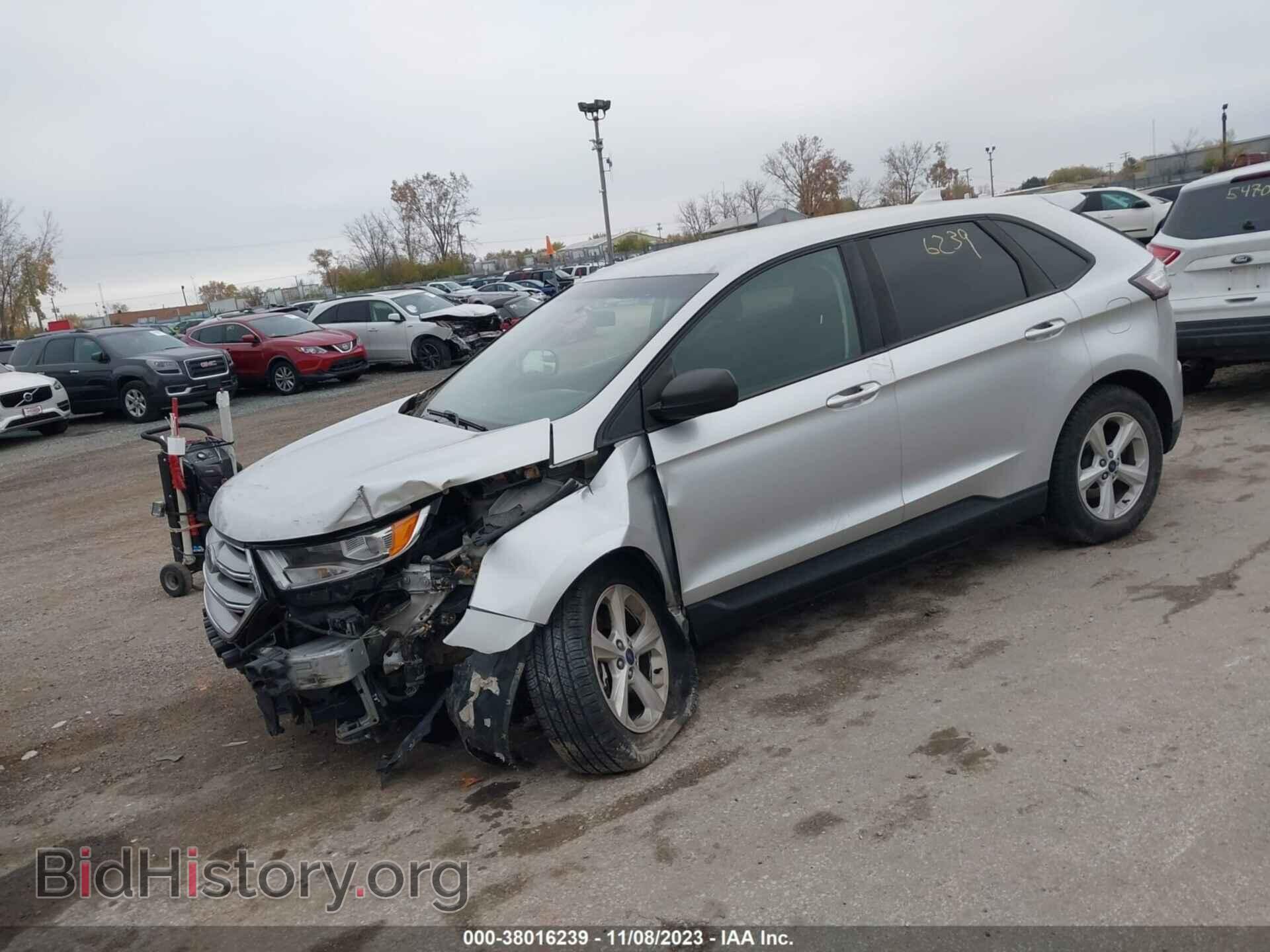 2017 FORD EDGE - VIN: 2FMPK4G92HBB10137 - Фото 2