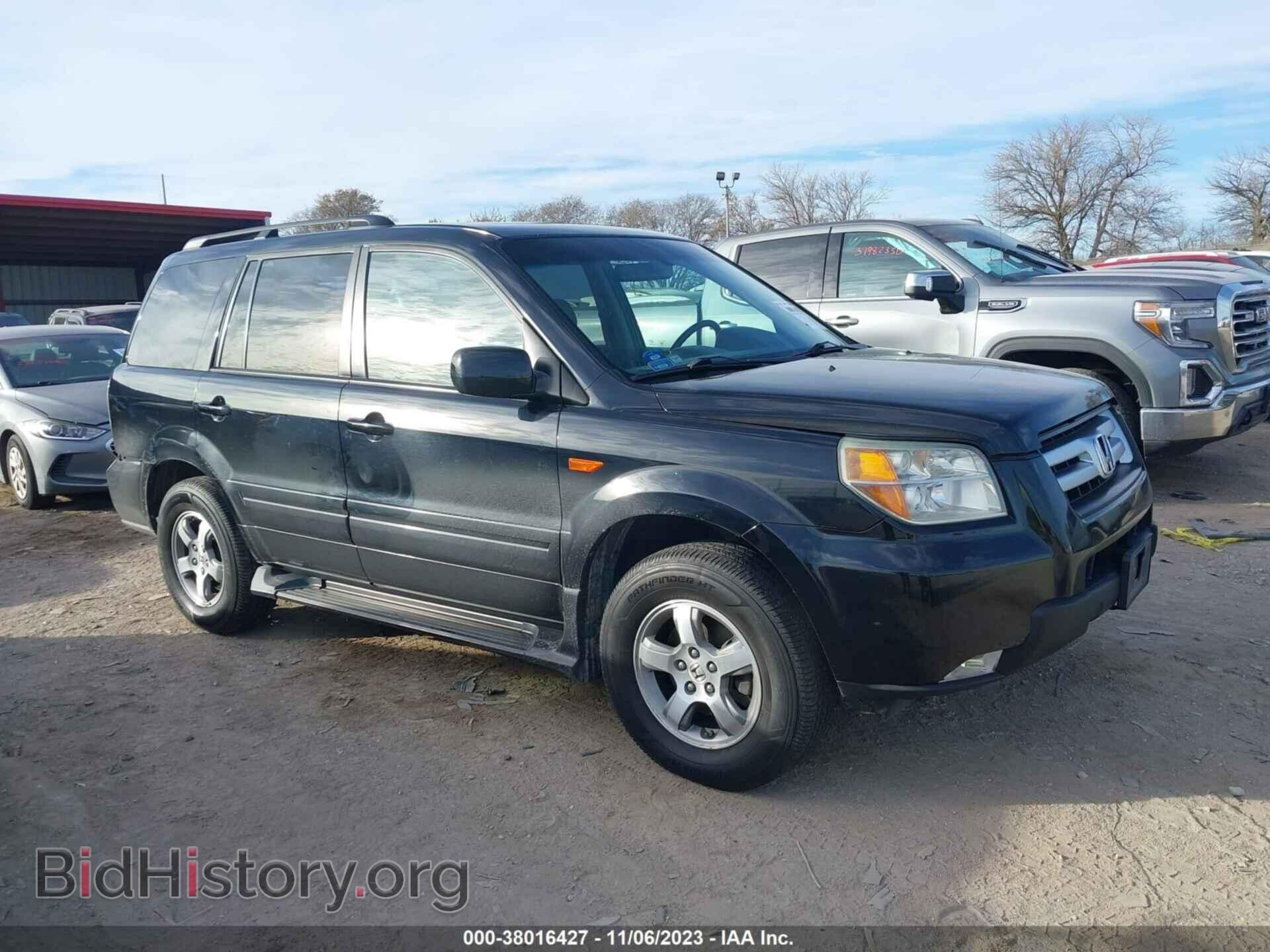 Photo 2HKYF18526H502298 - HONDA PILOT 2006