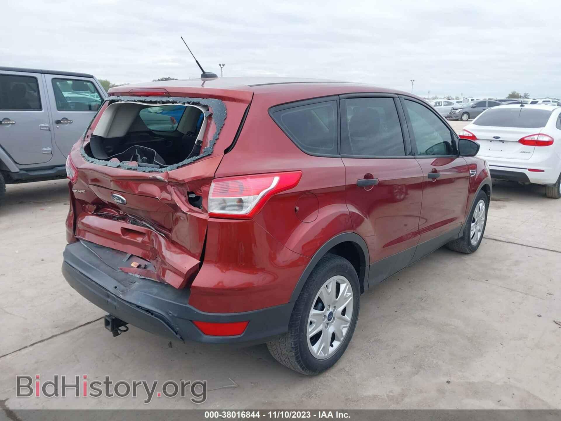 2014 FORD ESCAPE - VIN: 1FMCU0F73EUA44866 - Фото 4