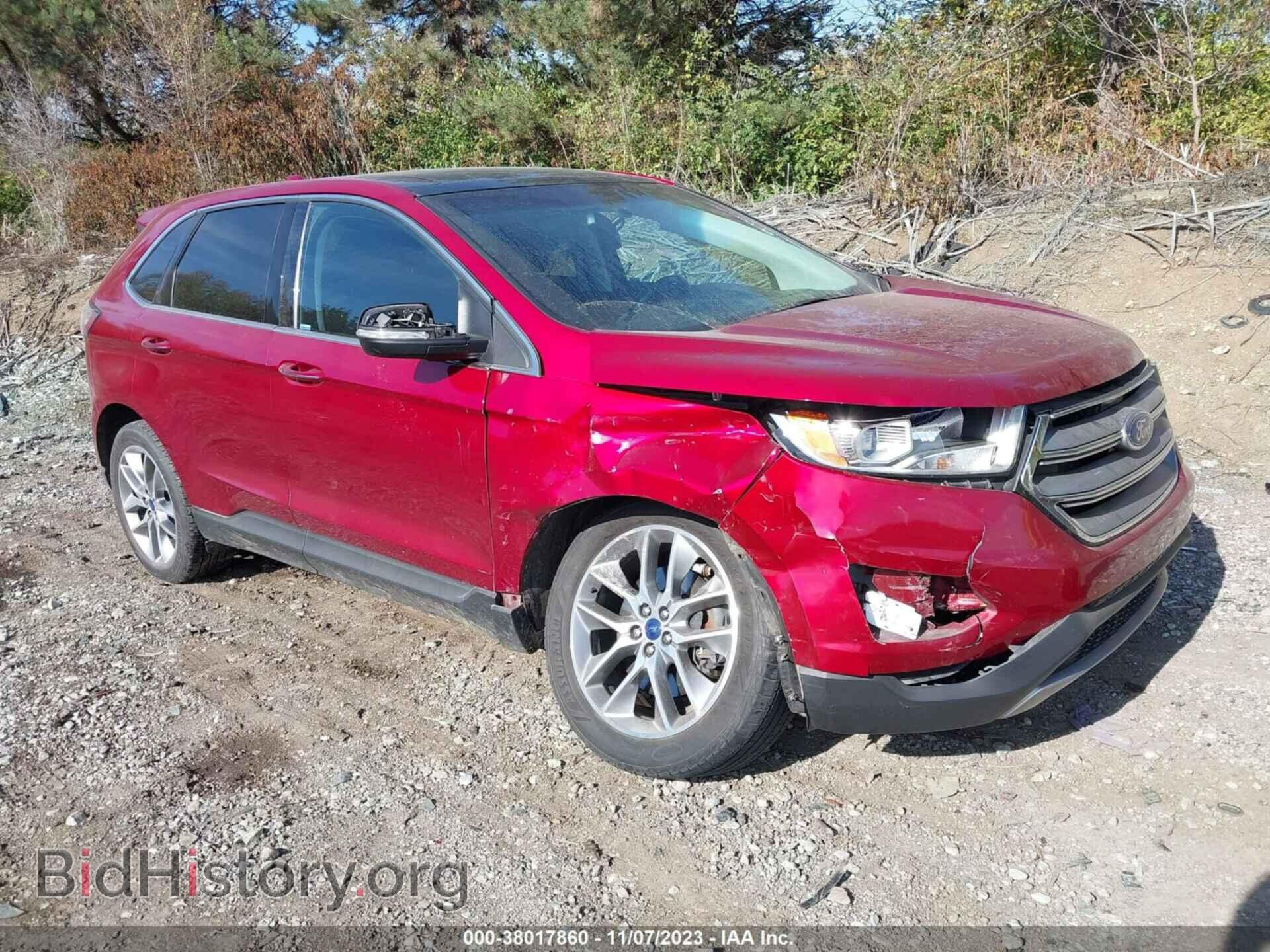 Фотография 2FMPK4K85HBC30433 - FORD EDGE 2017