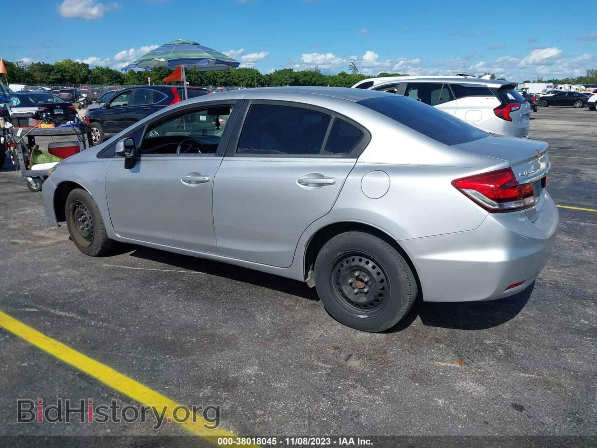 2013 HONDA CIVIC - VIN: 19XFB2F51DE095541 - Фото 3