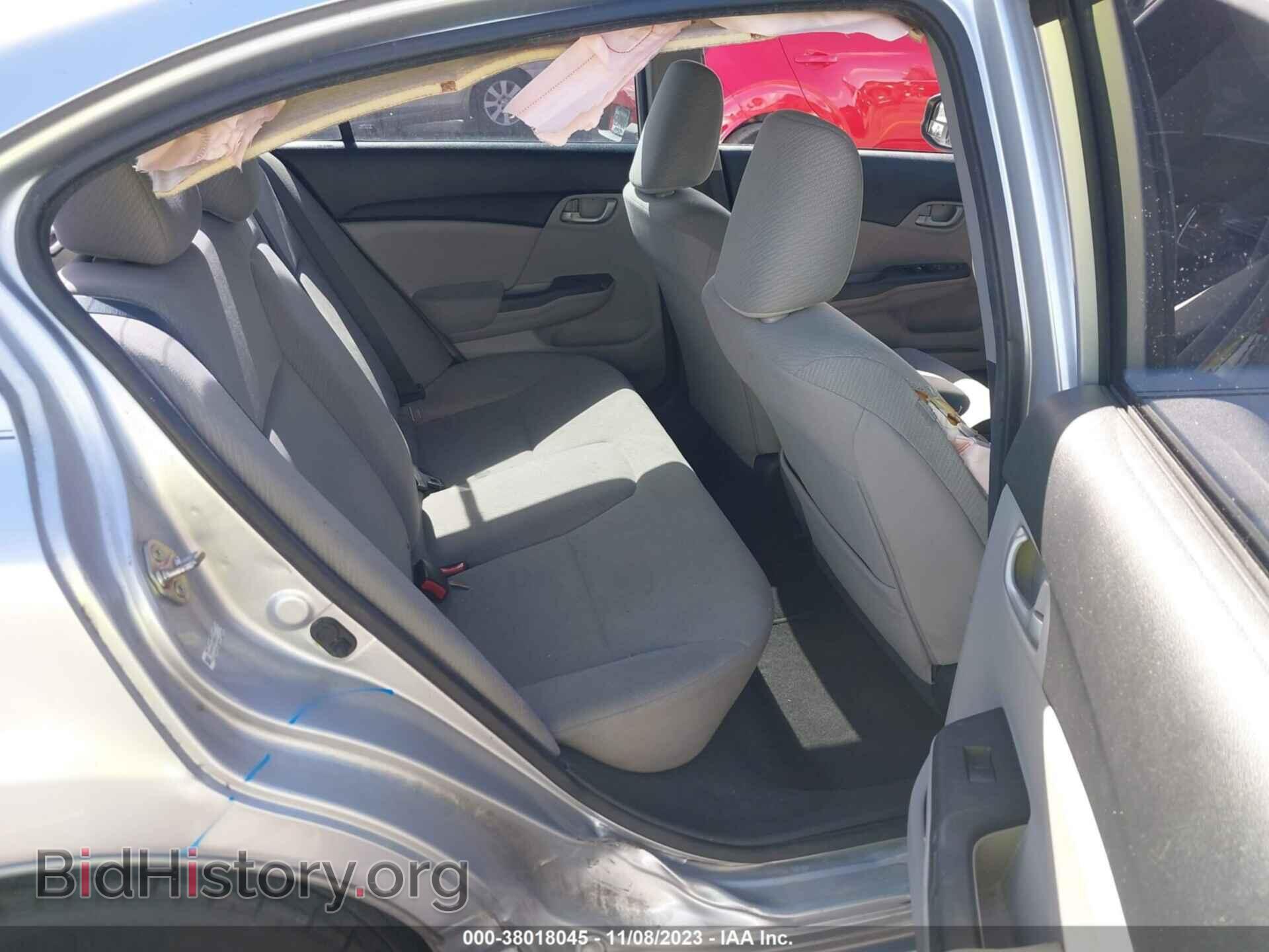 2013 HONDA CIVIC - VIN: 19XFB2F51DE095541 - Фото 8