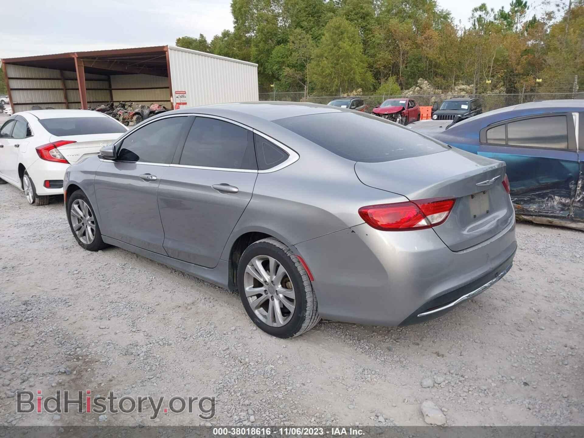 2016 CHRYSLER 200 - VIN: 1C3CCCAB9GN109337 - Фото 3