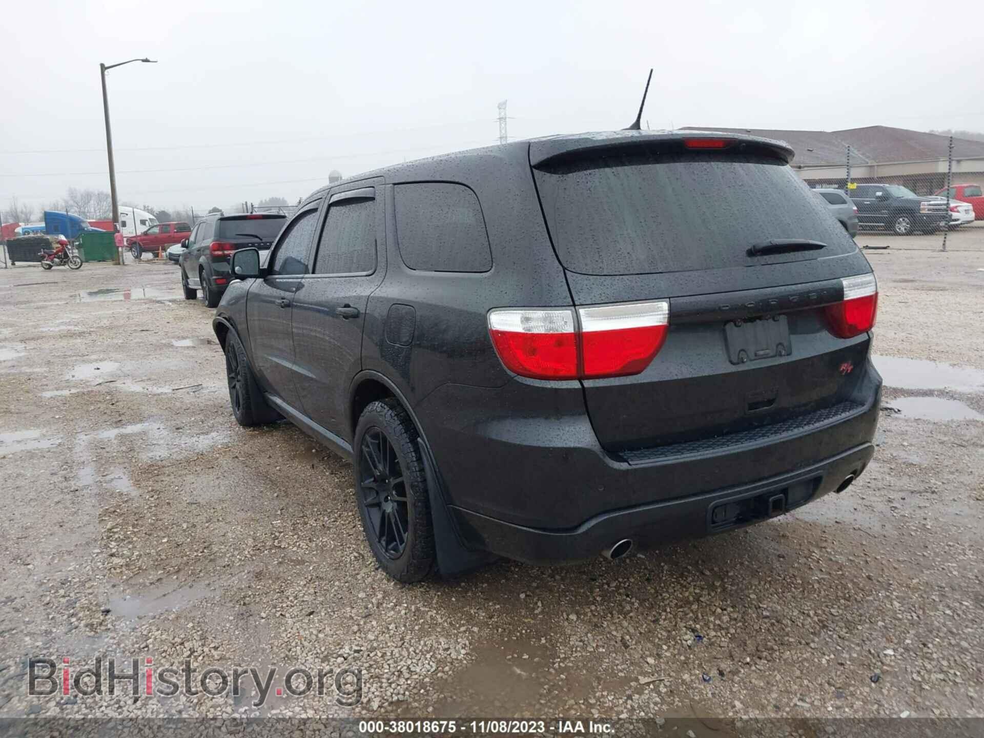 2012 DODGE DURANGO - VIN: 1C4SDJCTXCC337383 - Фото 3