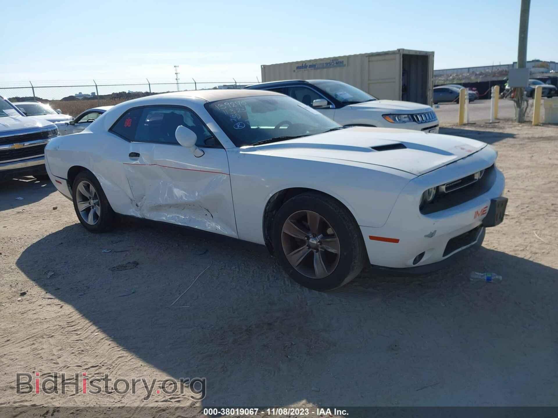 Photo 2C3CDZAG6GH183738 - DODGE CHALLENGER 2016