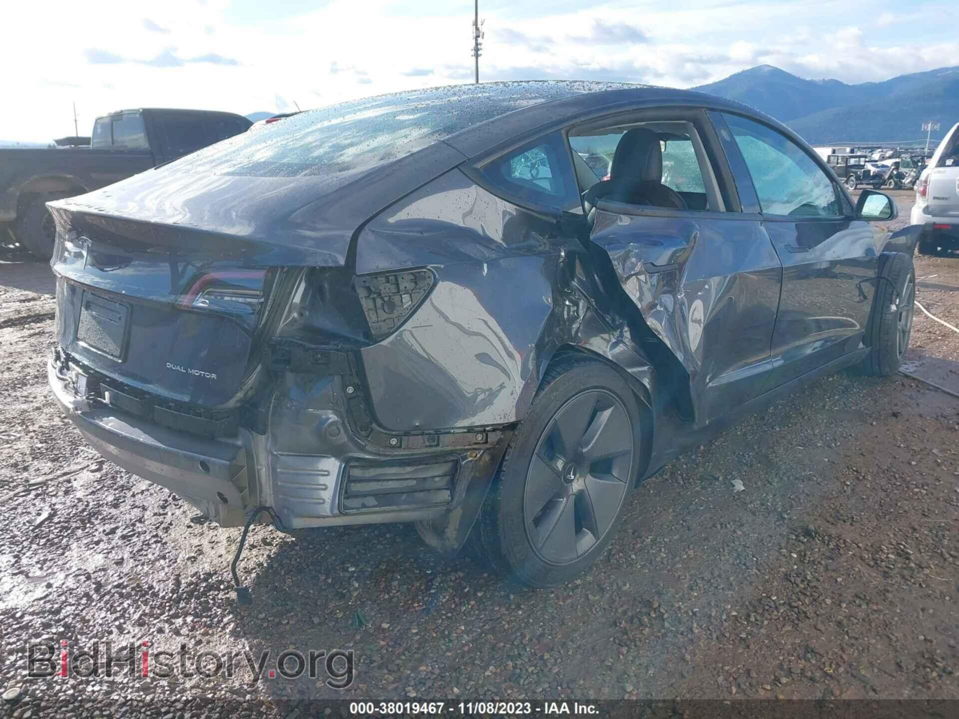 2022 TESLA MODEL 3 - VIN: 5YJ3E1EB8NF274800 - Фото 4
