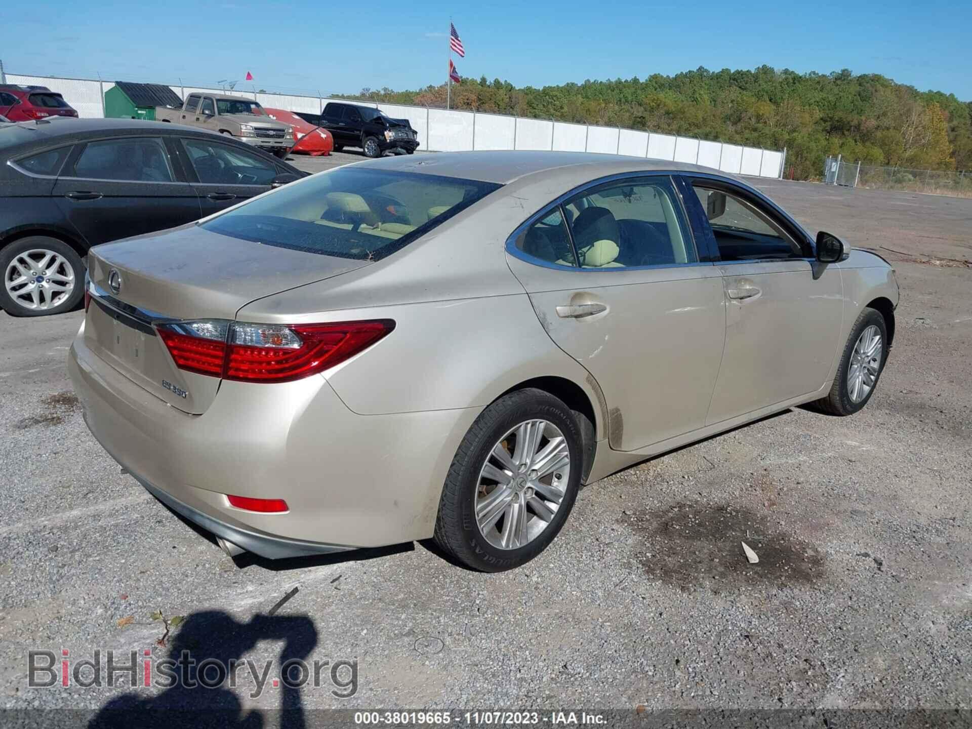 2014 LEXUS ES 350 - VIN: JTHBK1GG7E2101302 - Фото 4