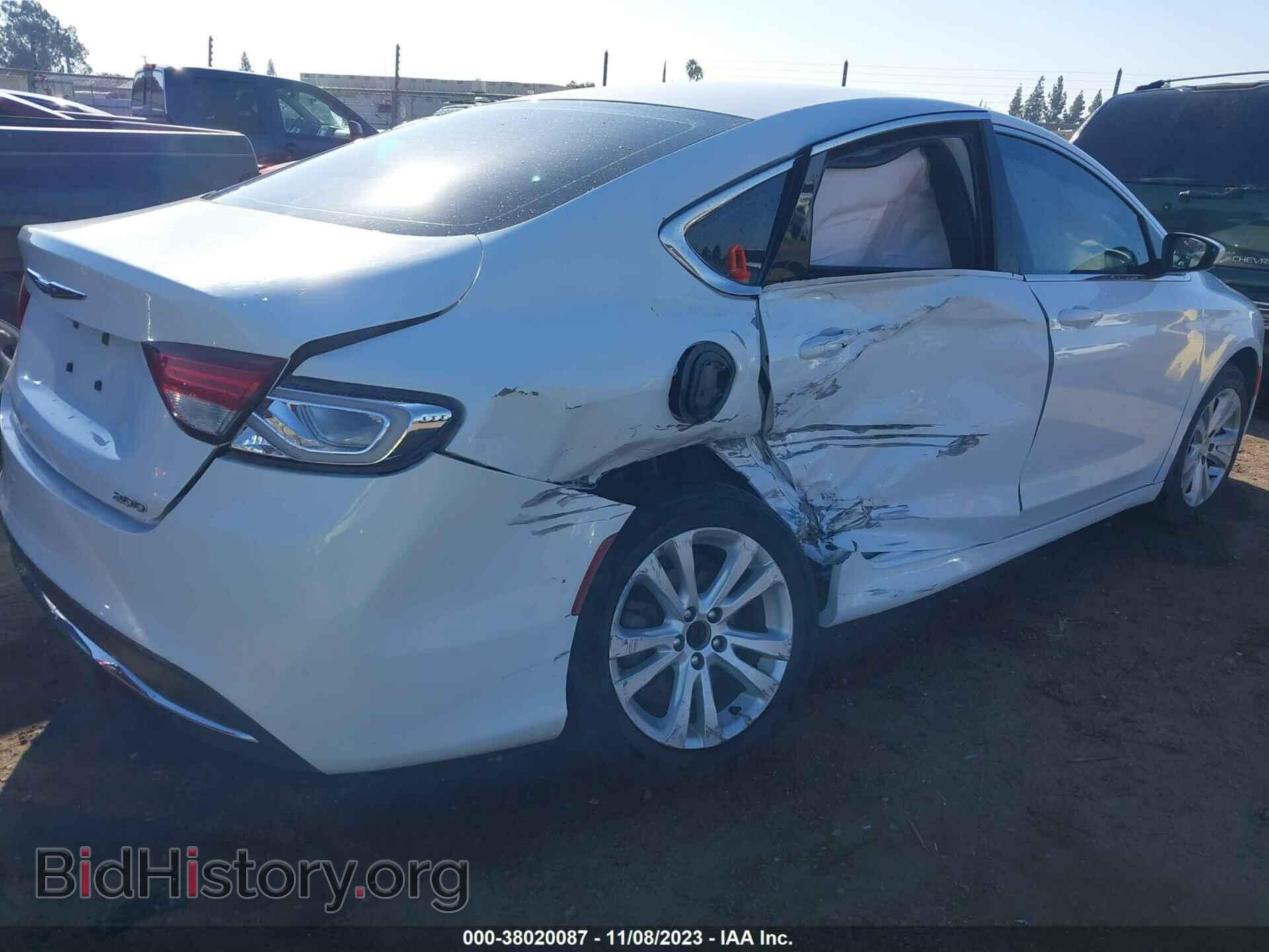 2016 CHRYSLER 200 - VIN: 1C3CCCAB6GN163663 - Фото 6