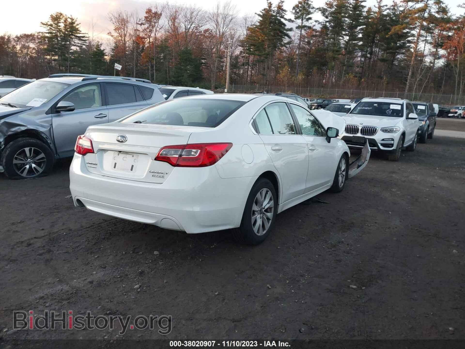 2017 SUBARU LEGACY - VIN: 4S3BNAB62H3021377 - Фото 4