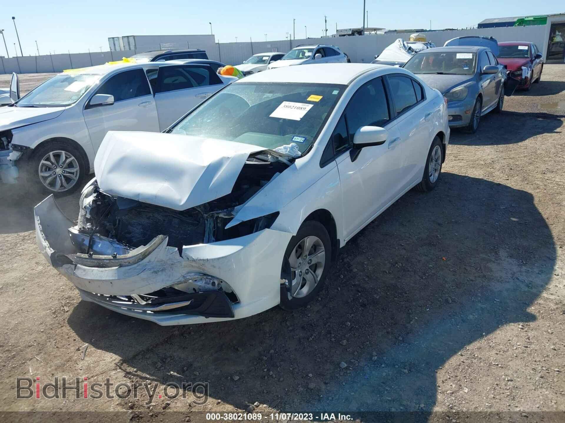 2015 HONDA CIVIC - VIN: 19XFB2F51FE081576 - Фото 2