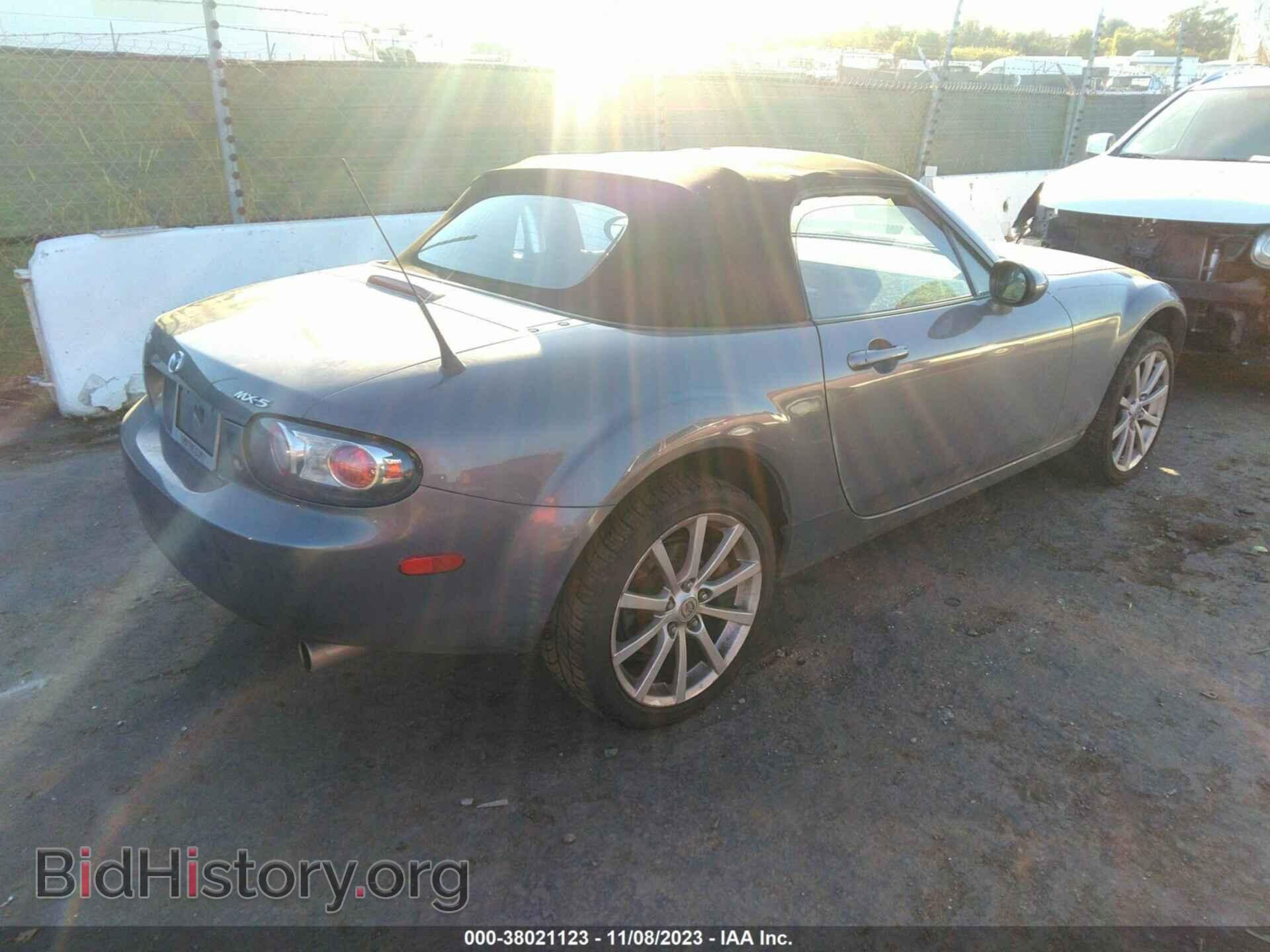 2006 MAZDA MX-5 - VIN: JM1NC25F860109675 - Фото 4