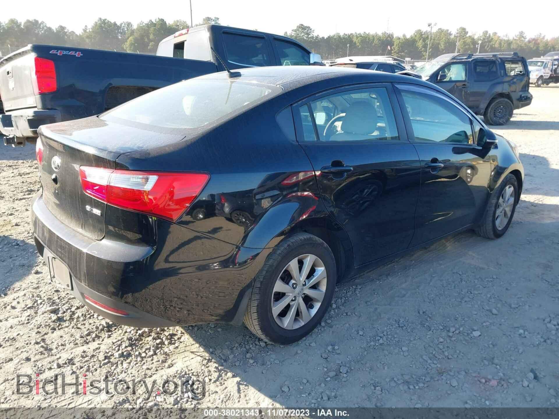 2013 KIA RIO - VIN: KNADN4A31D6285598 - Фото 4