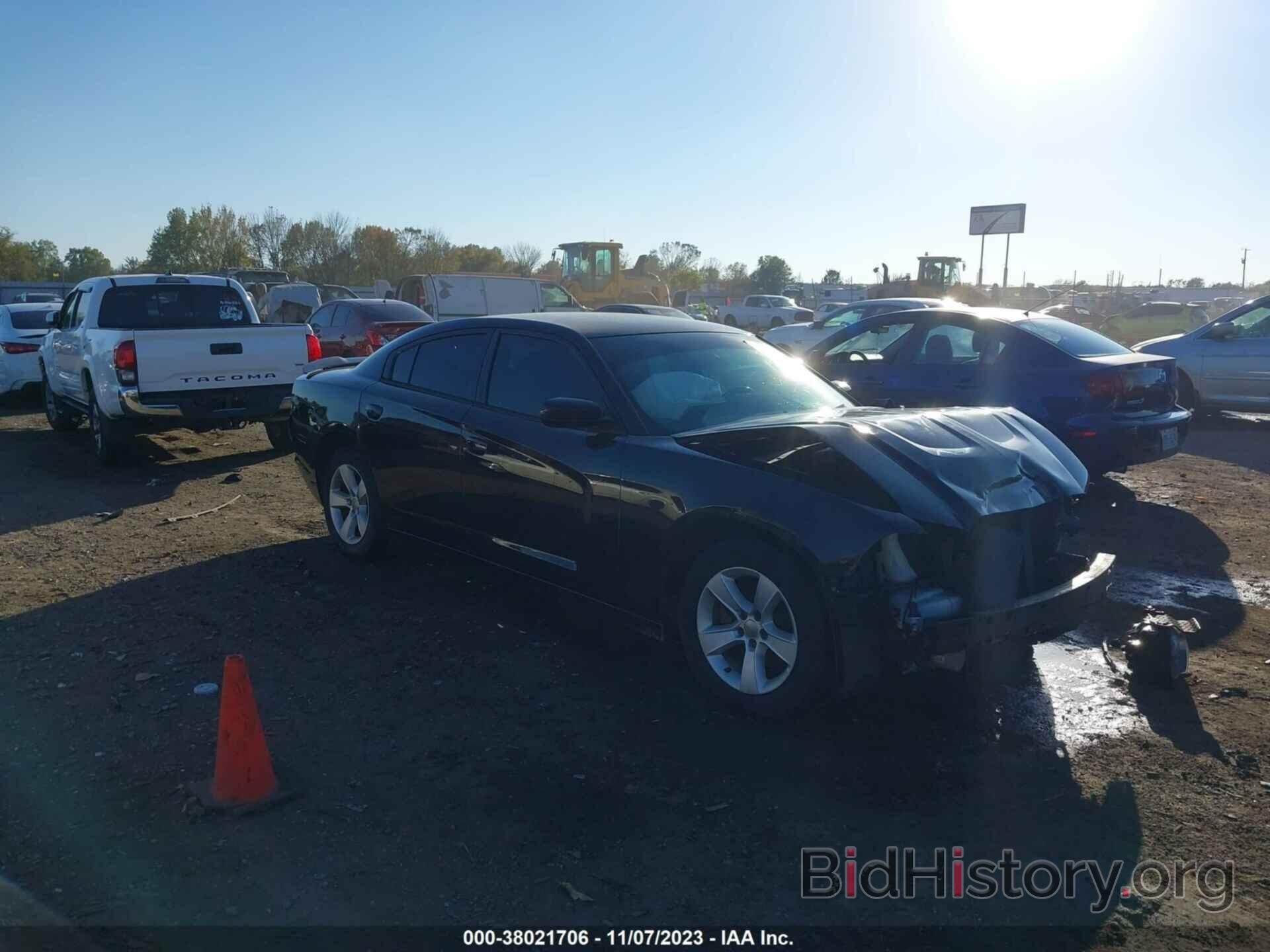 Photo 2C3CDXBG2EH203483 - DODGE CHARGER 2014