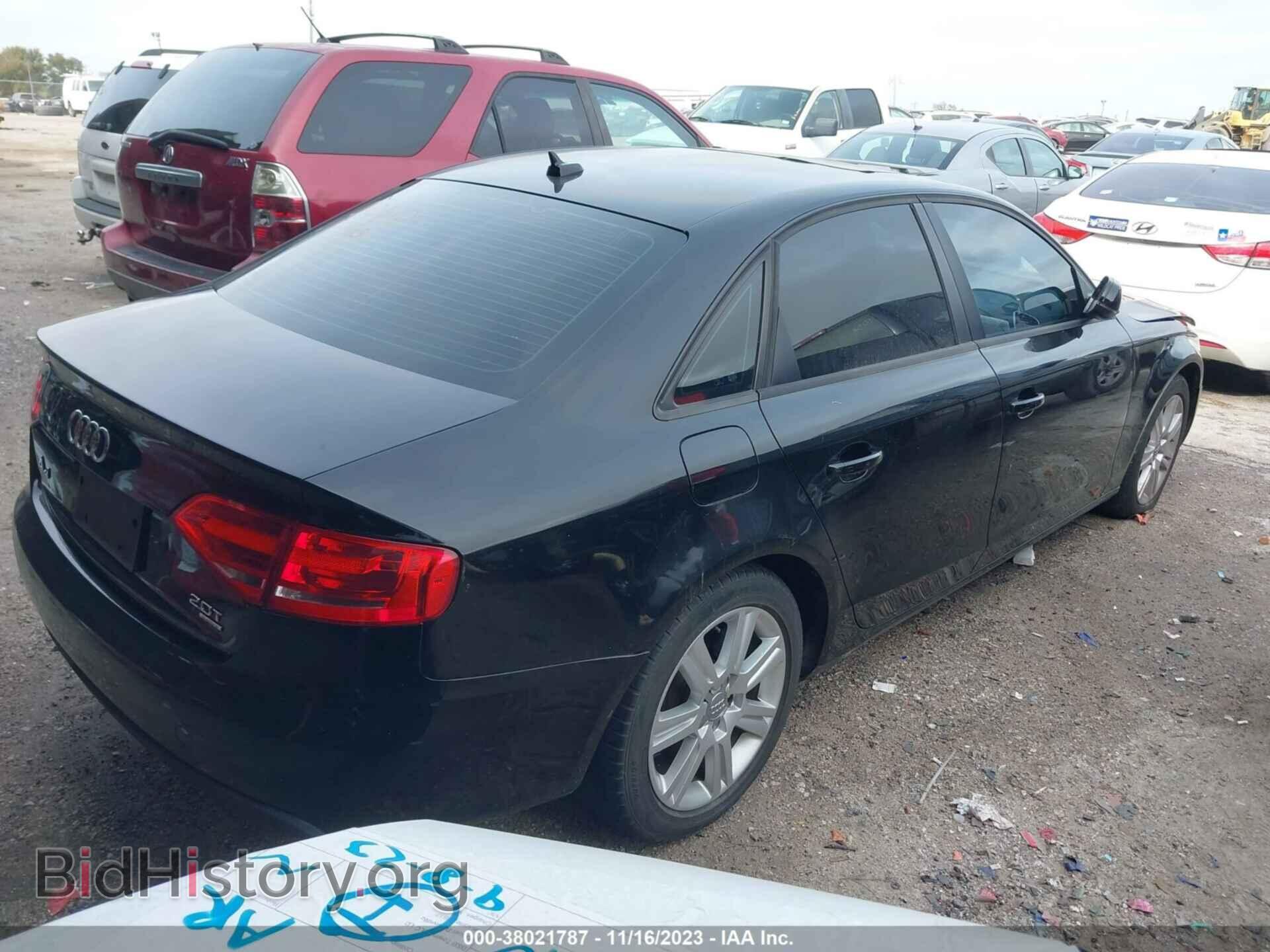 2010 AUDI A4 - VIN: WAUBFAFL9AN010610 - Фото 4