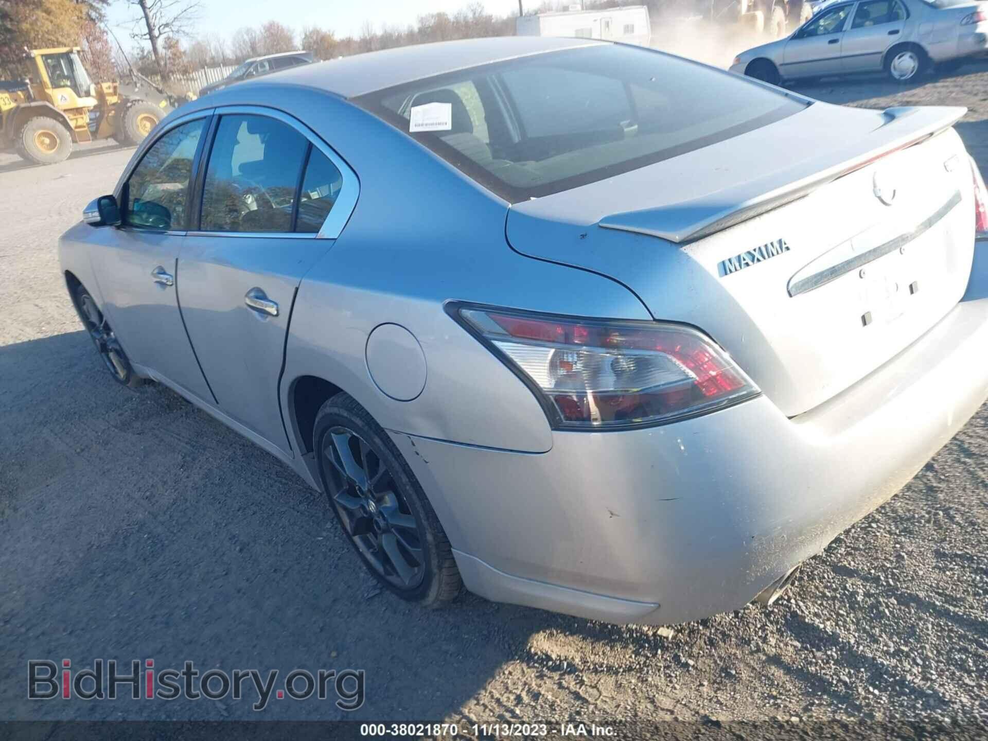 2012 NISSAN MAXIMA - VIN: 1N4AA5AP7CC835211 - Фото 3