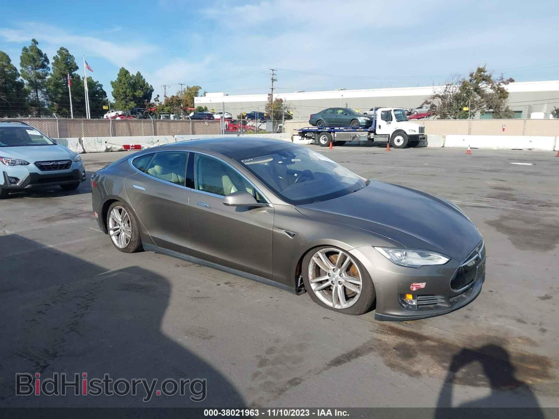 Photo 5YJSA1E20FF106948 - TESLA MODEL S 2015