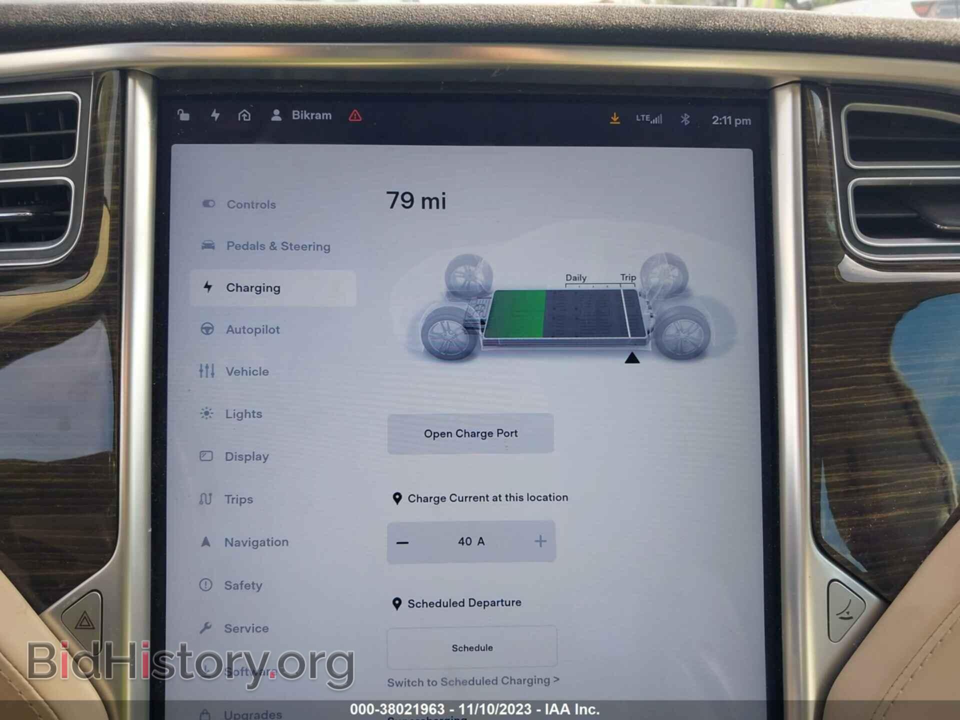 2015 TESLA MODEL S - VIN: 5YJSA1E20FF106948 - Photo 17