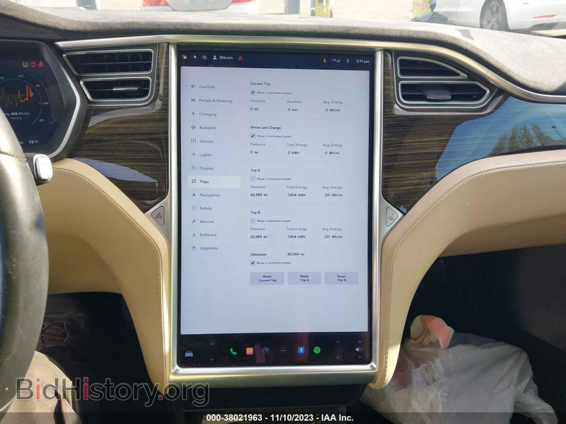 2015 TESLA MODEL S - VIN: 5YJSA1E20FF106948 - Photo 18