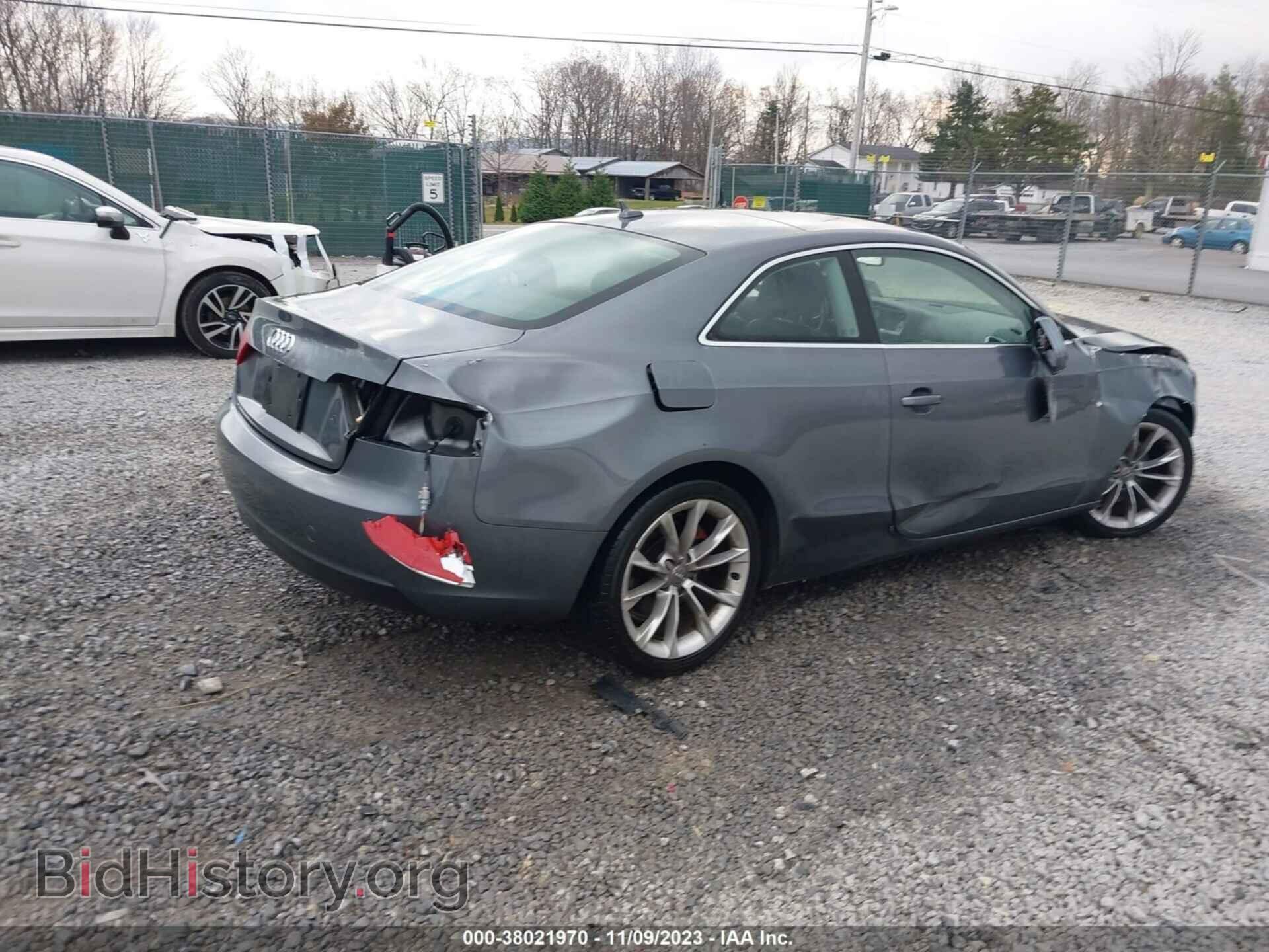 2013 AUDI A5 - VIN: WAUCFAFR0DA035187 - Фото 4