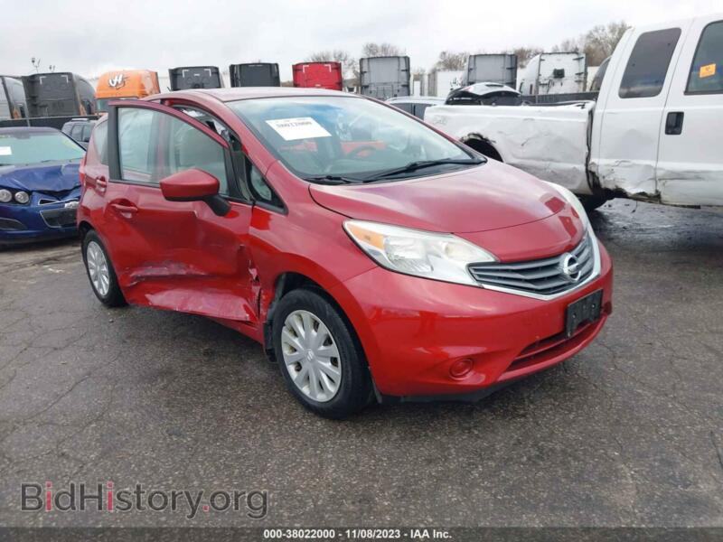 2015 Nissan VERSA NOTE SV (VIN 3N1CE2CP5FL399666) — фото 1 из 16, IAAI, повреждение: правый бок
