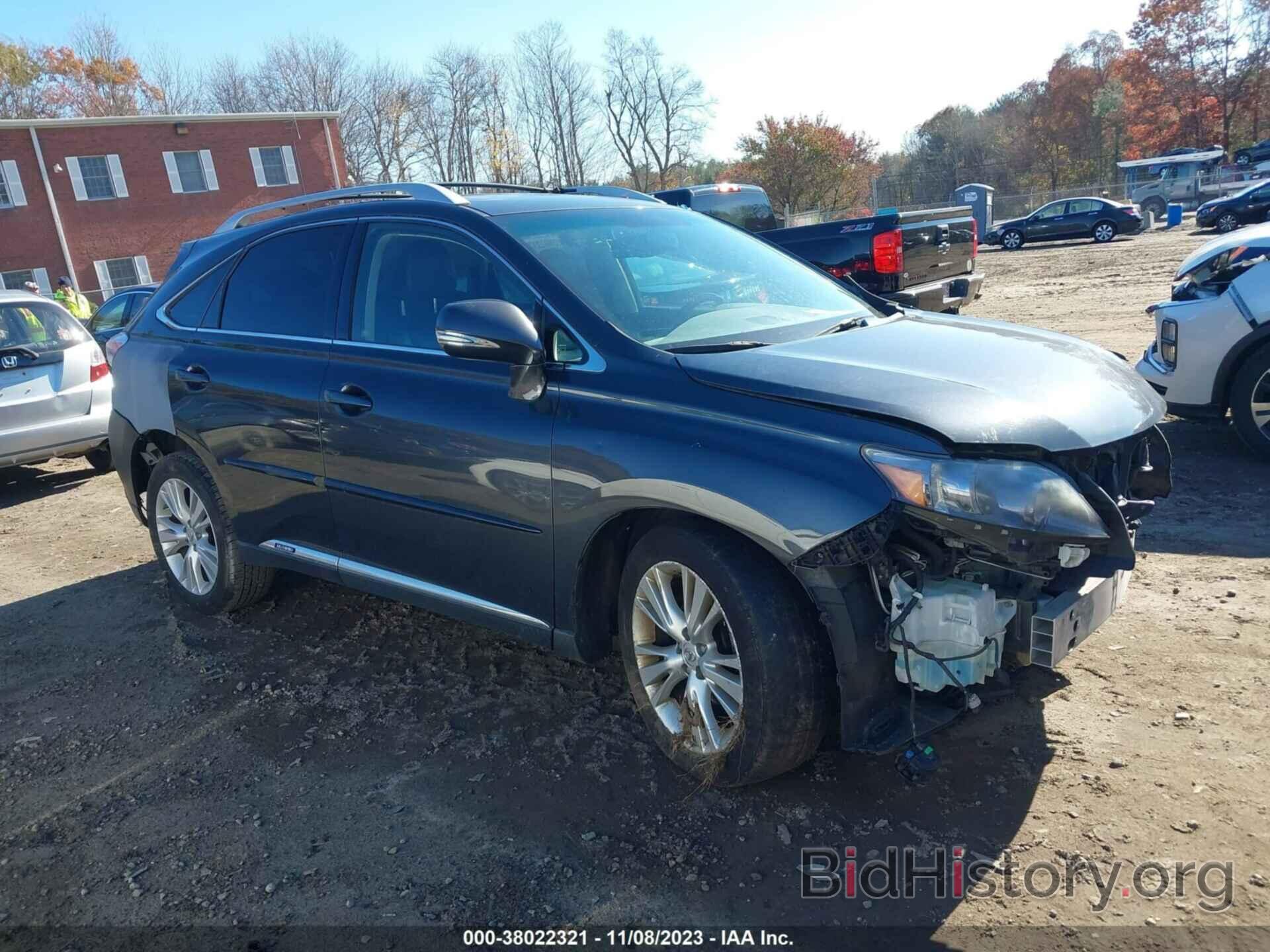 Фотография JTJBC1BA3A2018605 - LEXUS RX 450H 2010