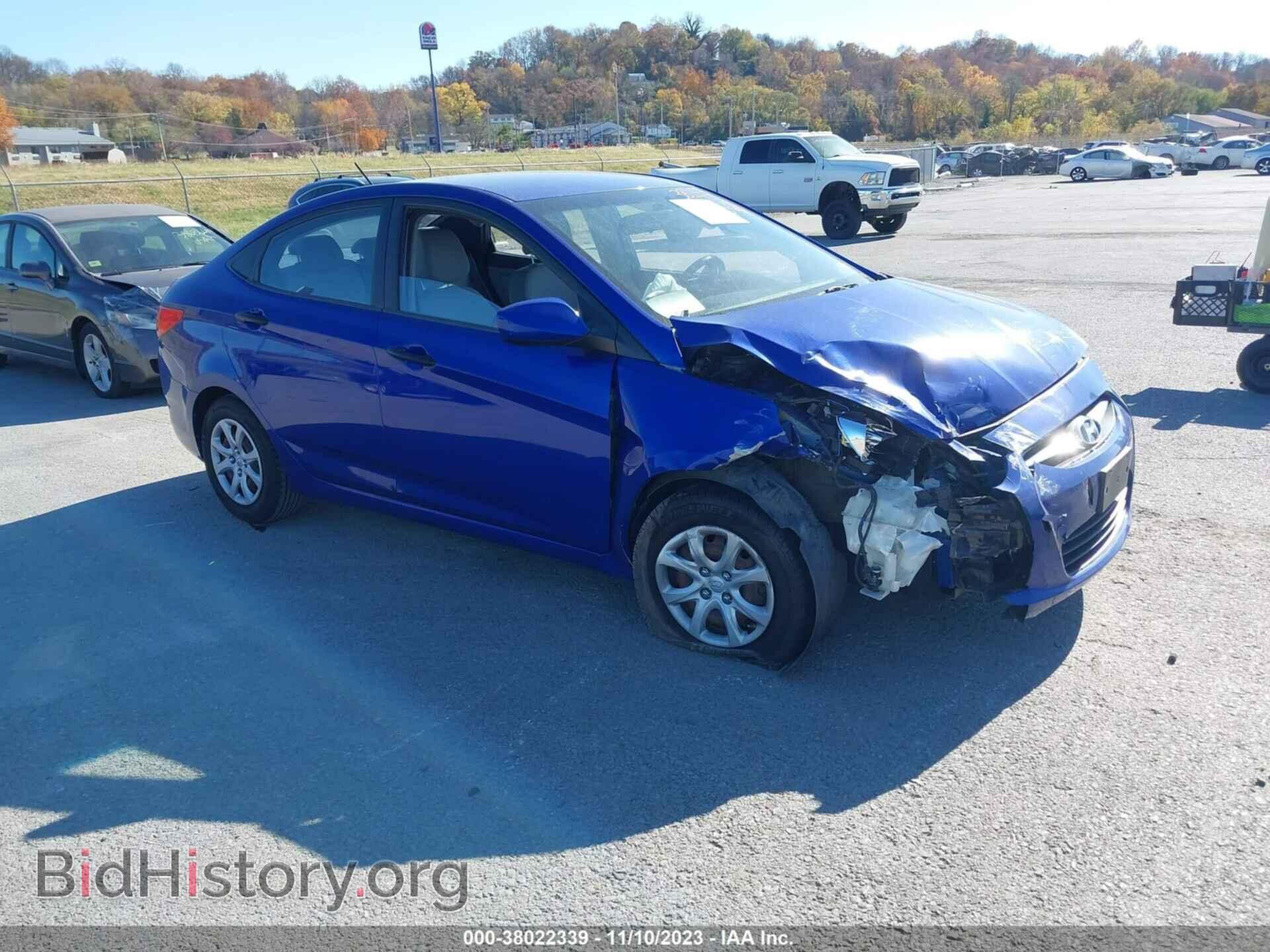 Photo KMHCT4AE0CU060794 - HYUNDAI ACCENT 2012