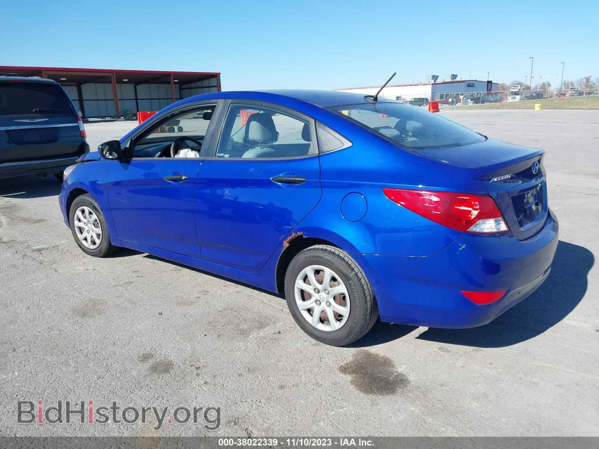 2012 HYUNDAI ACCENT - VIN: KMHCT4AE0CU060794 - Фото 3
