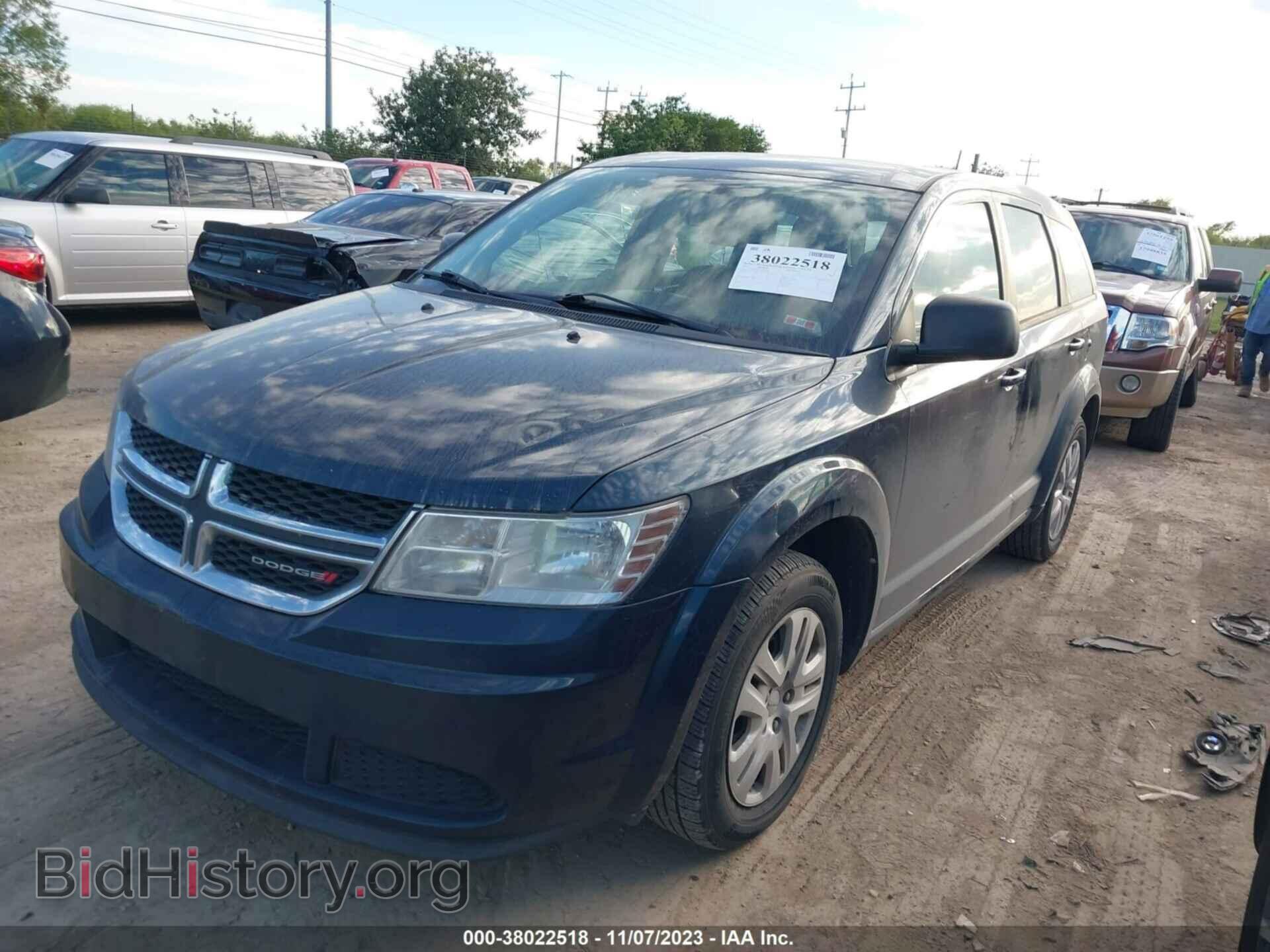 2015 DODGE JOURNEY - VIN: 3C4PDCAB7FT595980 - Фото 2