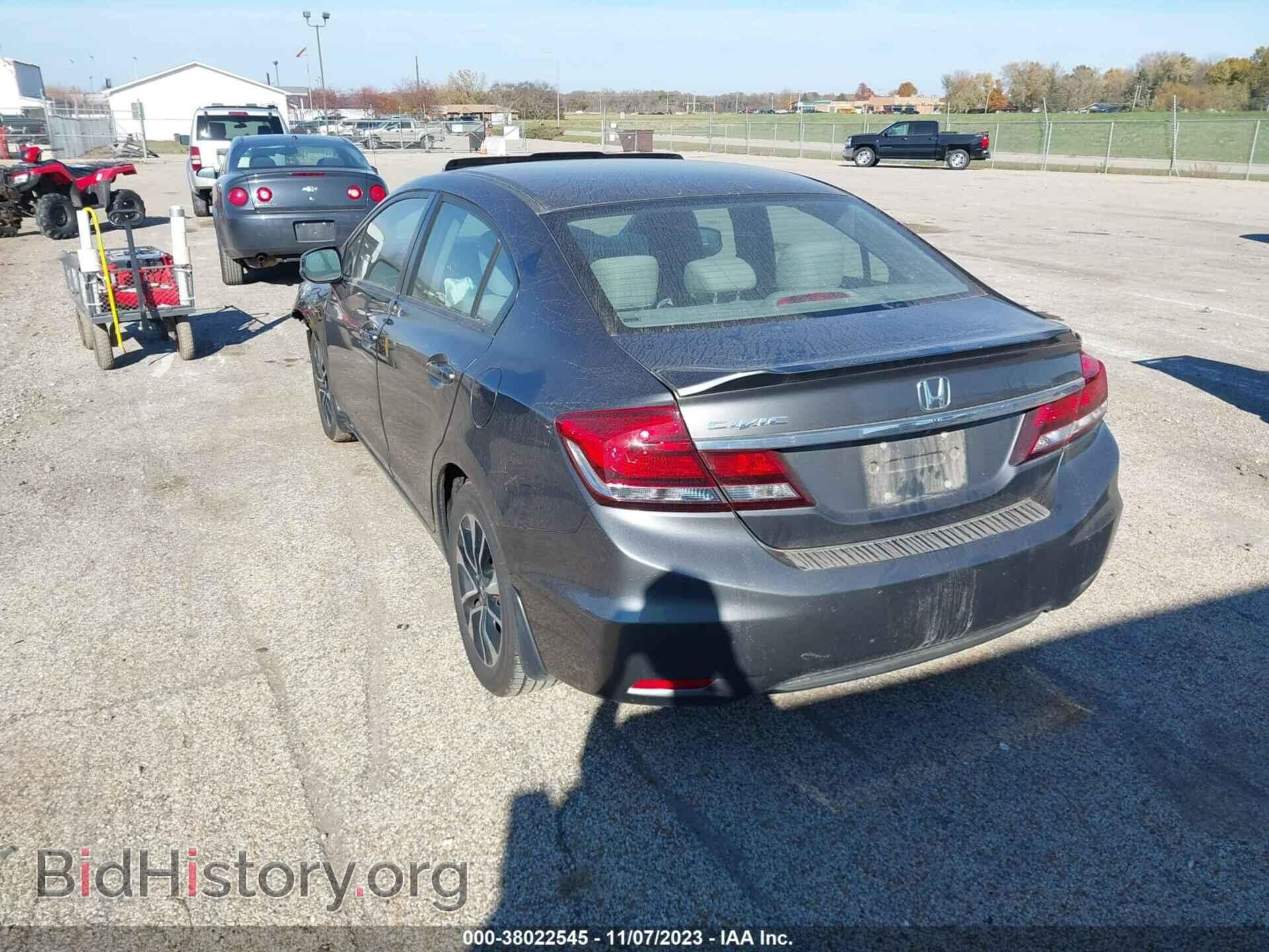 2013 HONDA CIVIC - VIN: 2HGFB2F86DH505959 - Фото 3