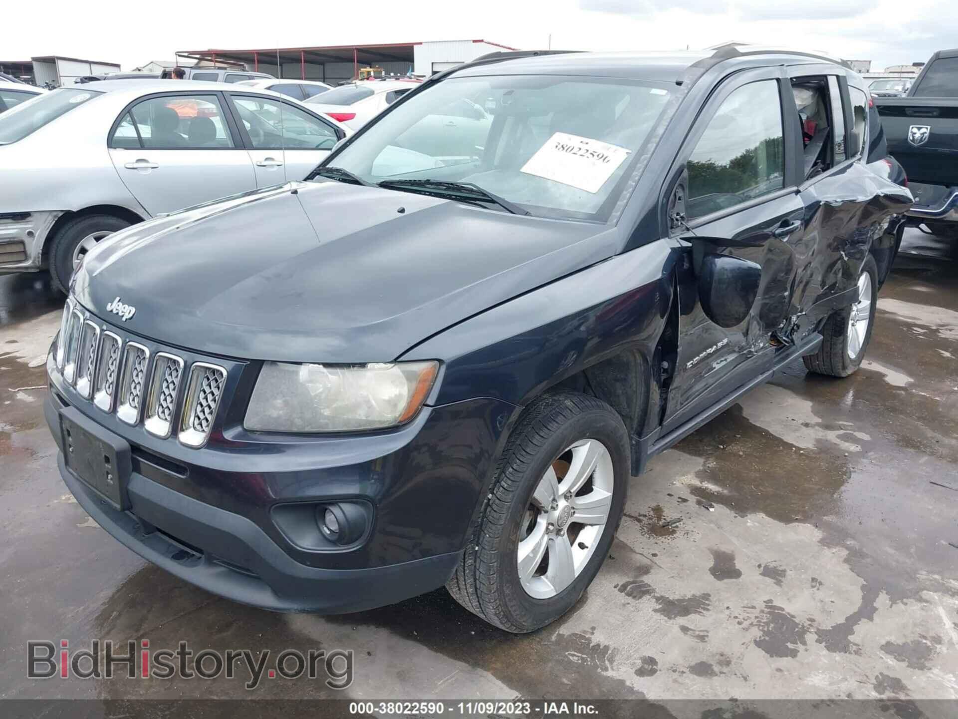 2014 JEEP COMPASS - VIN: 1C4NJCEB8ED912468 - Фото 2