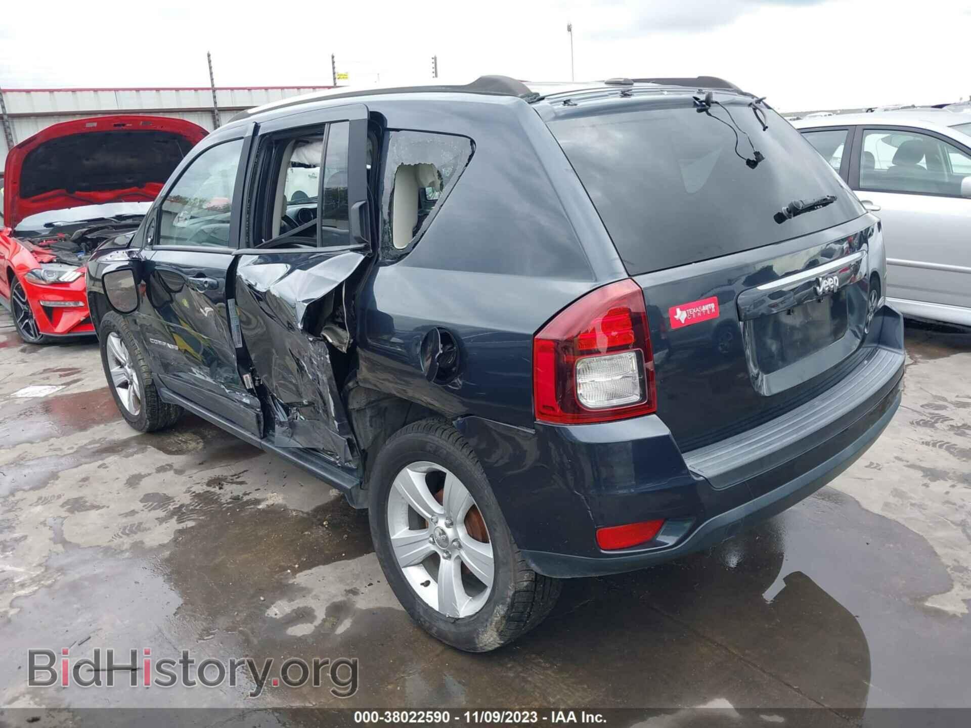 2014 JEEP COMPASS - VIN: 1C4NJCEB8ED912468 - Фото 3