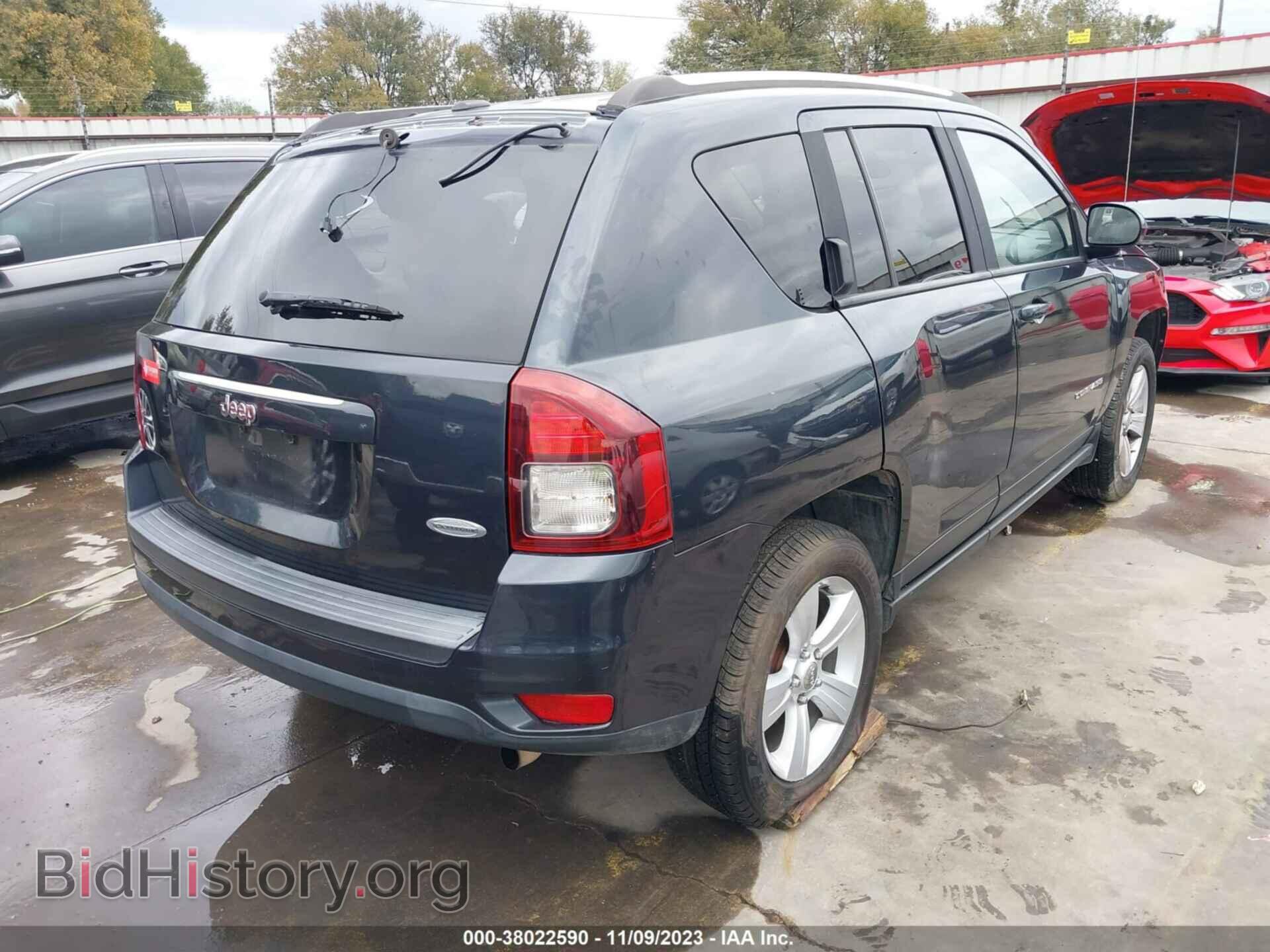 2014 JEEP COMPASS - VIN: 1C4NJCEB8ED912468 - Фото 4